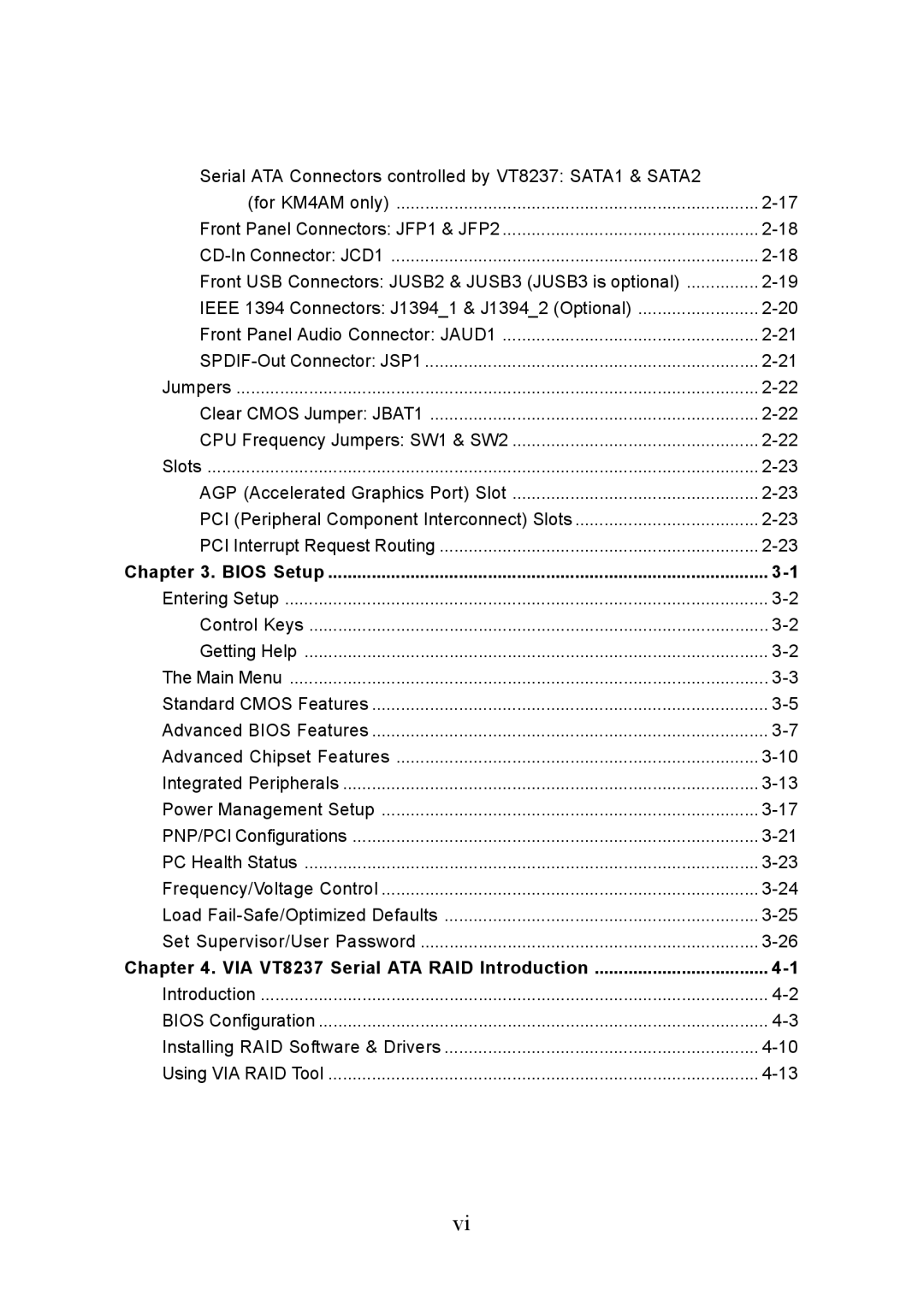 Intel MS-6734, KM4M, KM4AM, G52-M6734XD manual Bios Setup 