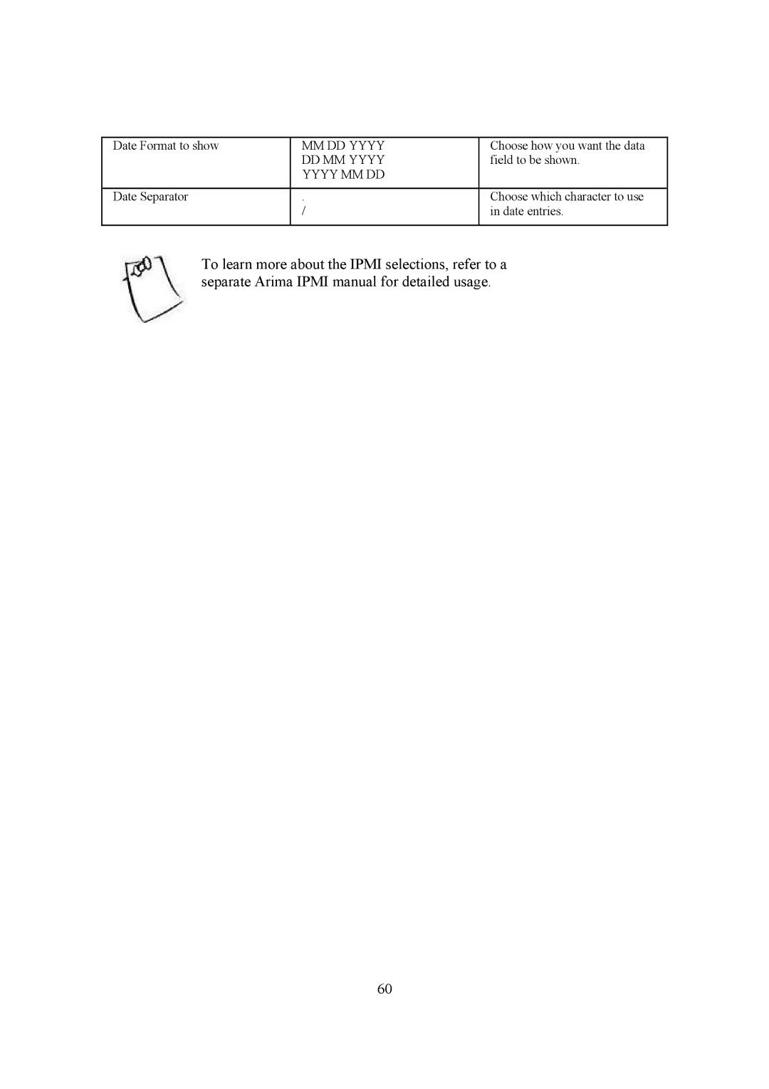 Intel LH500 user manual MM DD Yyyy, DD MM Yyyy, Yyyy MM DD 