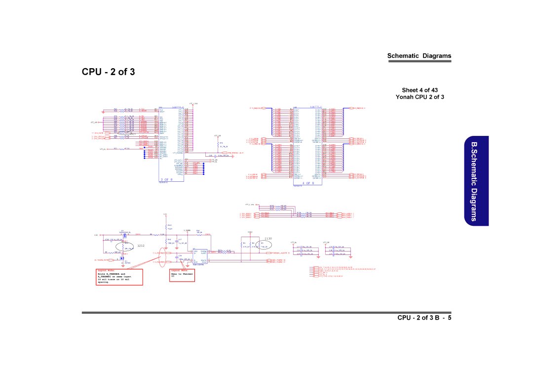 Intel LV22N Series, LV19C Series, LV19N Series, LV22C Series manual Sheet 4 Yonah CPU 2 