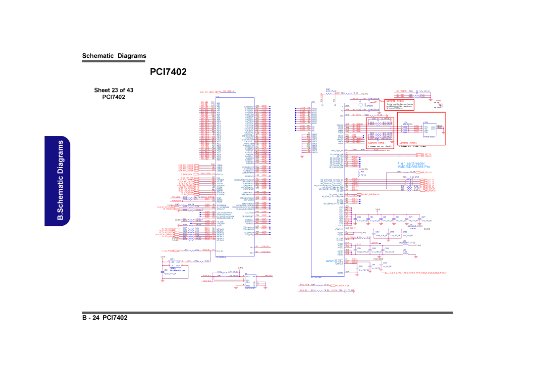 Intel LV19N Series, LV19C Series, LV22N Series Pclkpcm PCIAD22, Pcmrst#, Pcmscl, Pcmsda, MFUNC5, Sdclk, Msclk, Cardpwren# 