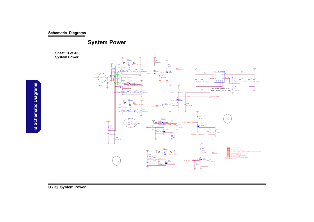 Intel LV19N Series, LV19C Series, LV22N Series, LV22C Series manual Sheet 31 System Power 