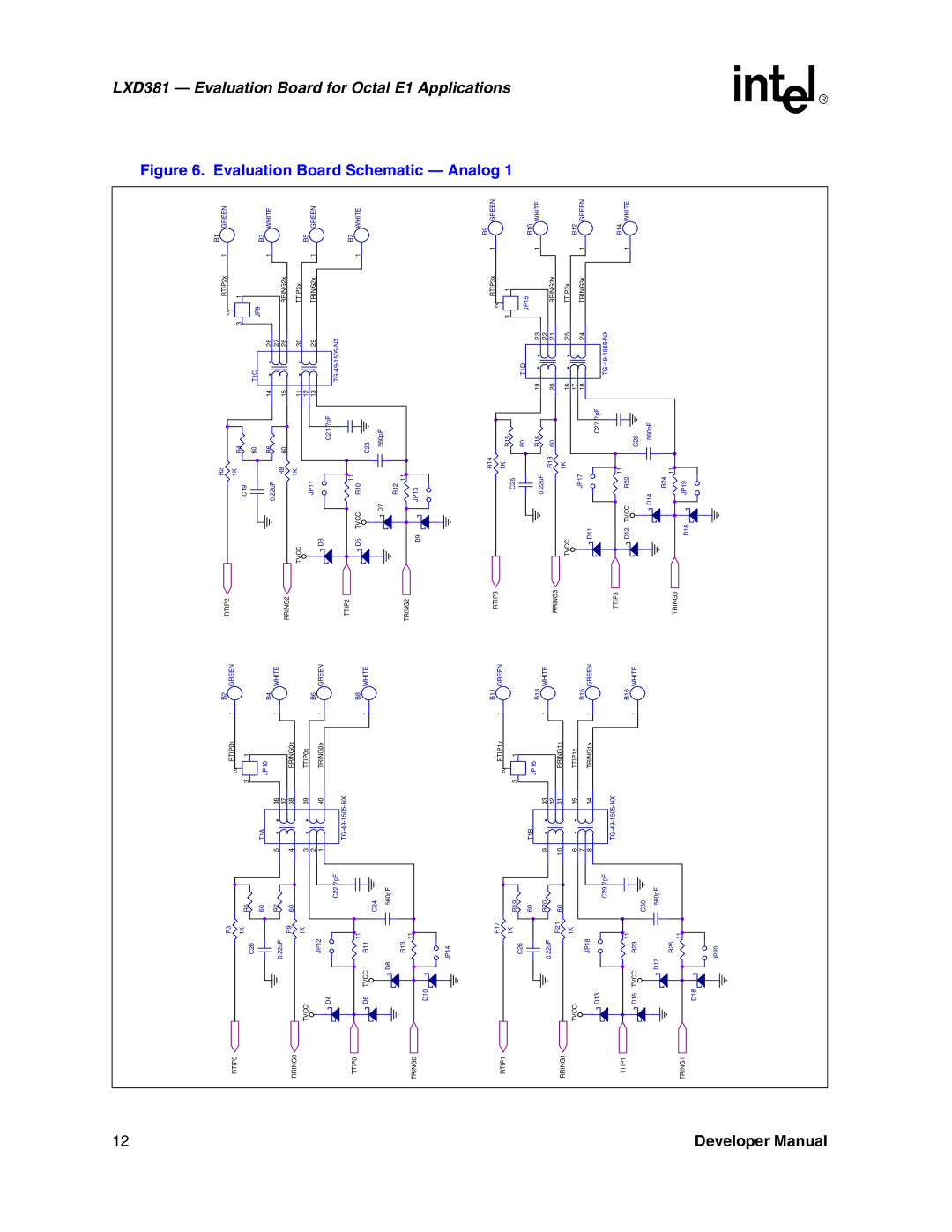 Intel LXD381 manual 