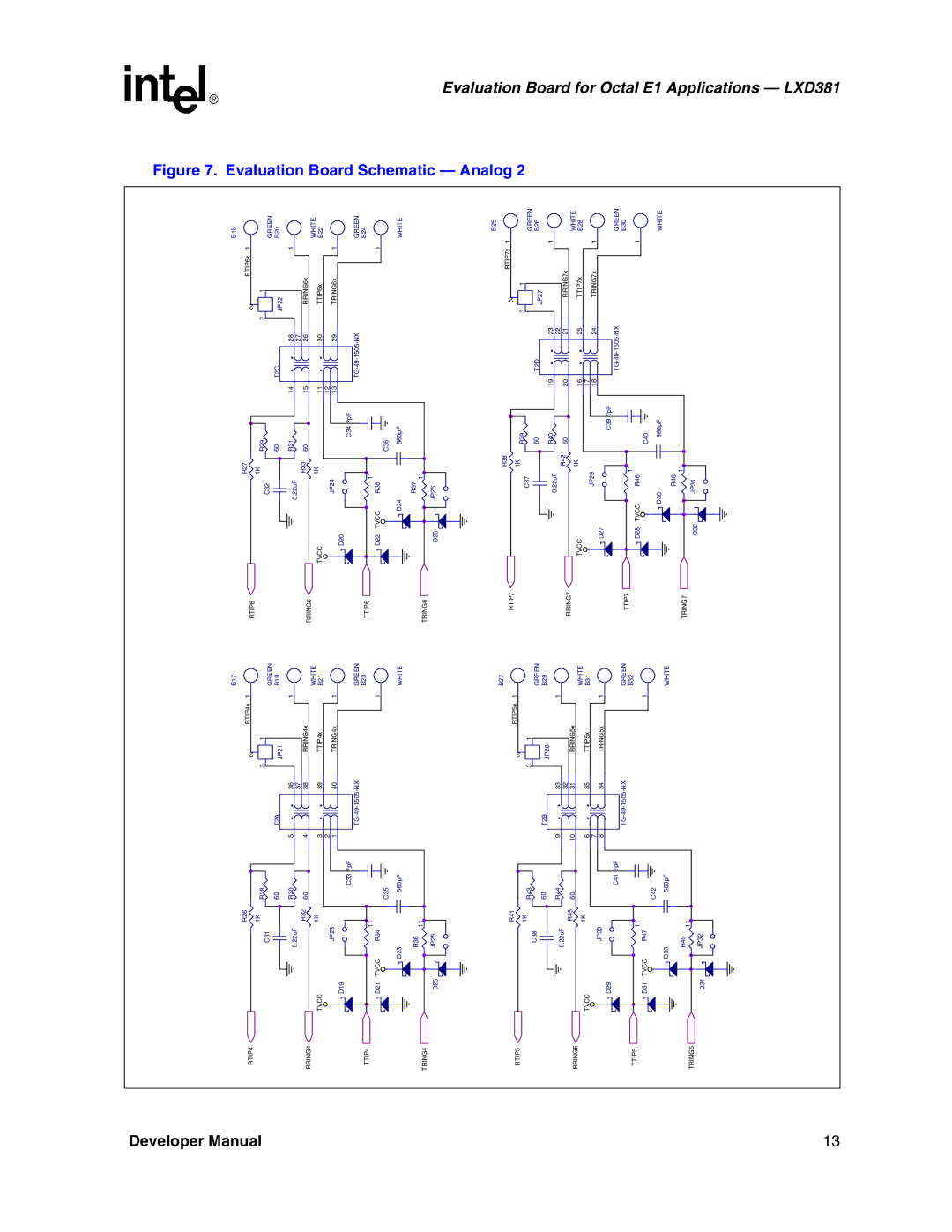 Intel LXD381 manual For 