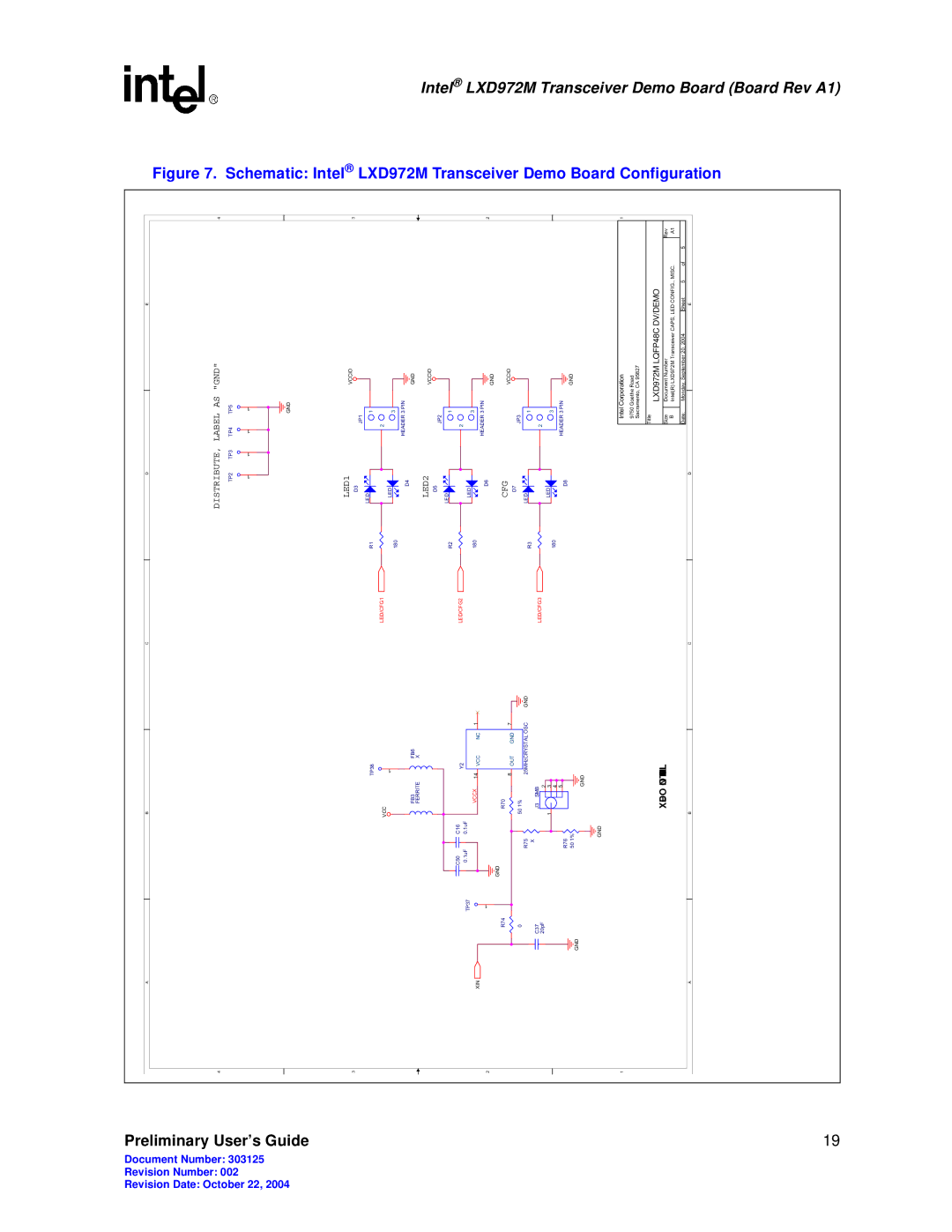 Intel LXD972M manual Guide 