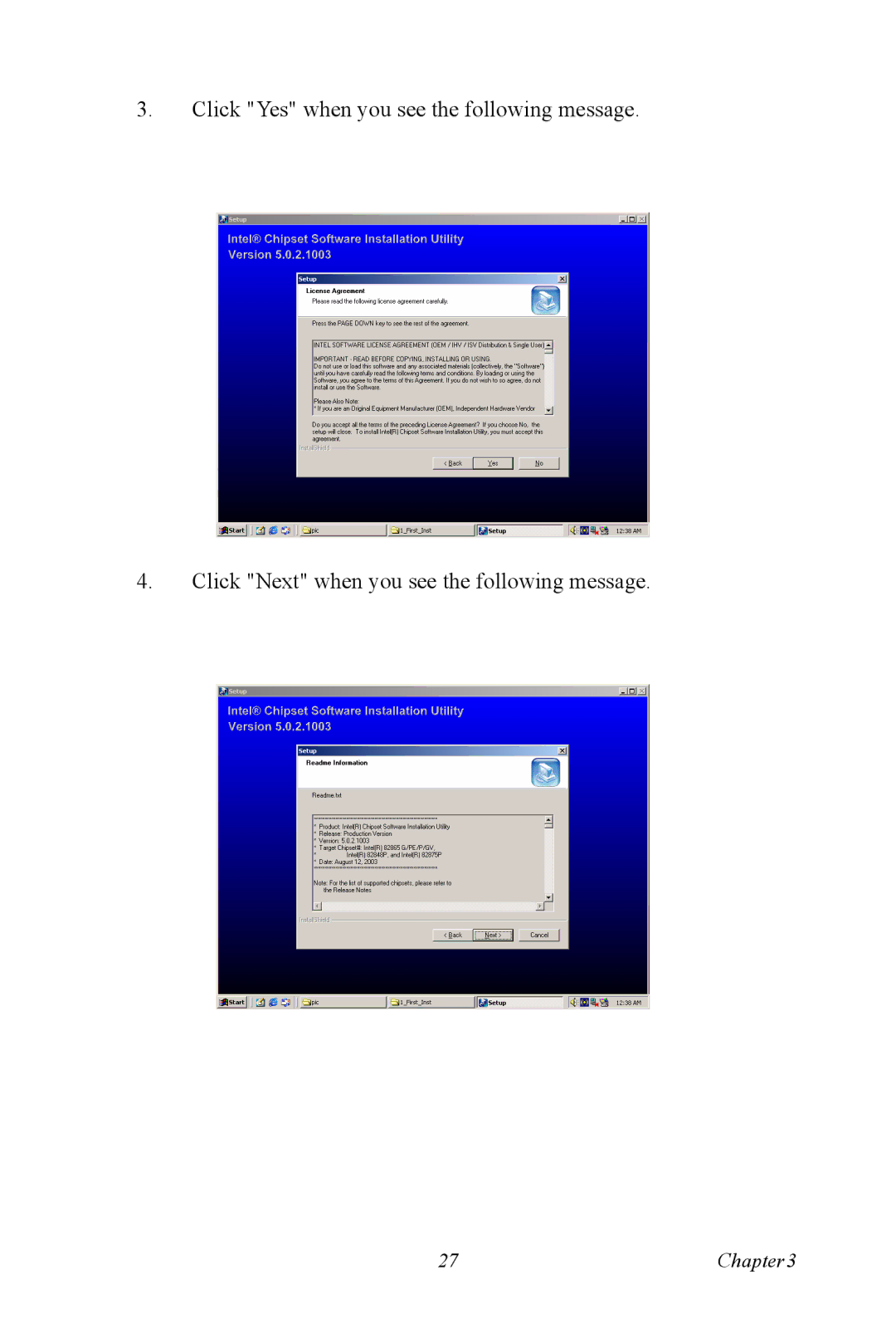 Intel M600 user manual 