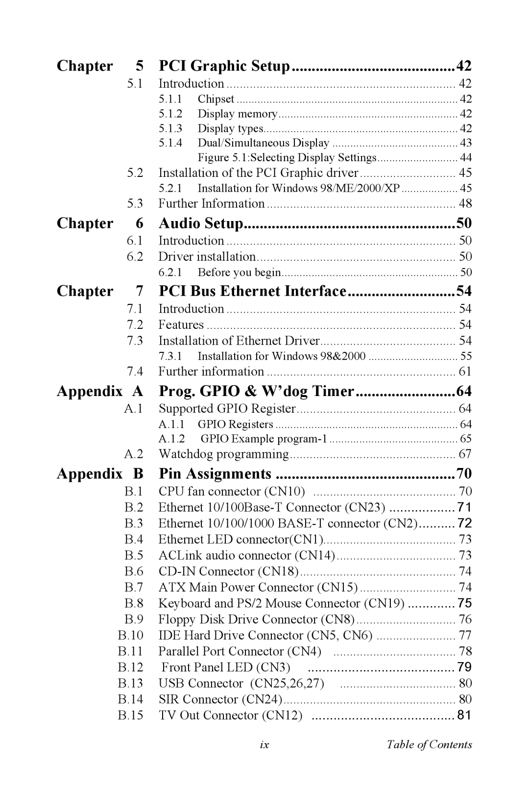 Intel M600 user manual Chapter Audio Setup 