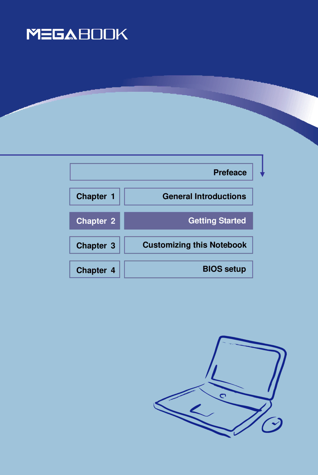 Intel G52-B1032X1, M645 Preface, MS-1032 manual Chapter General Introductions, Chapter Customizing this Notebook Bios setup 