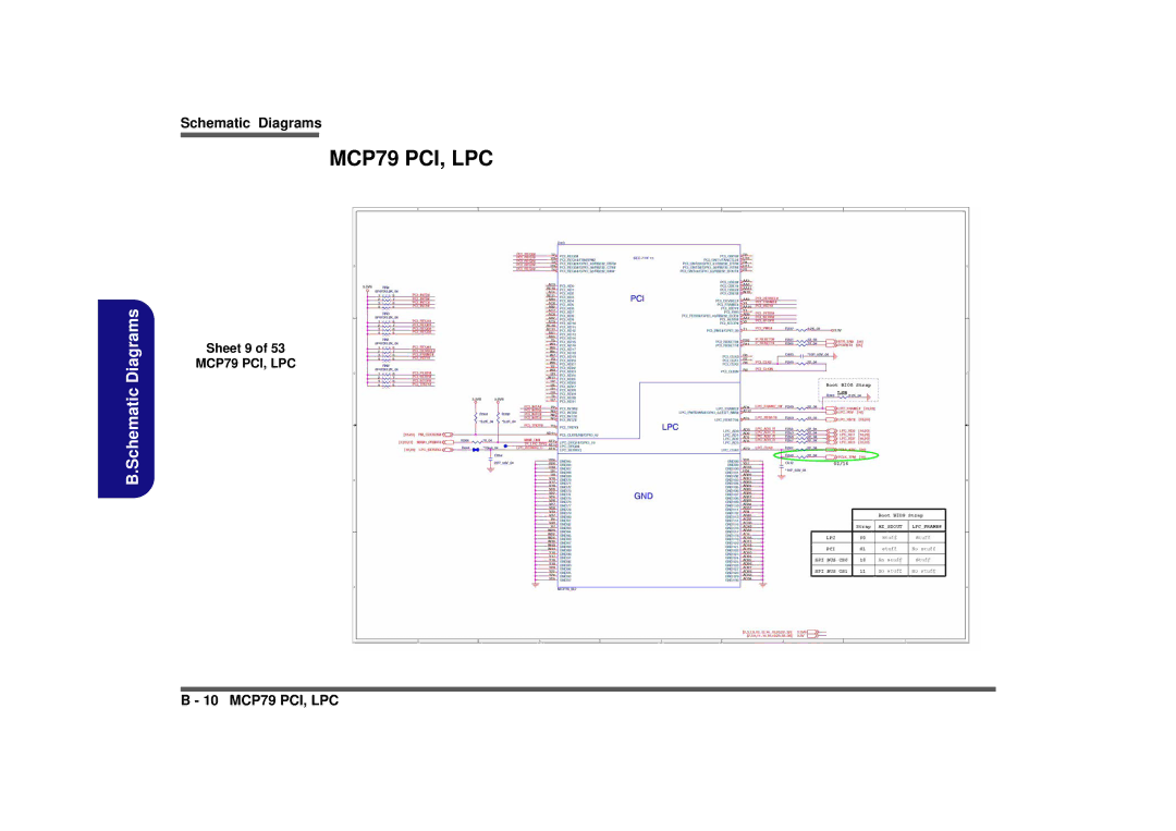 Intel M980NU manual Sheet 9 