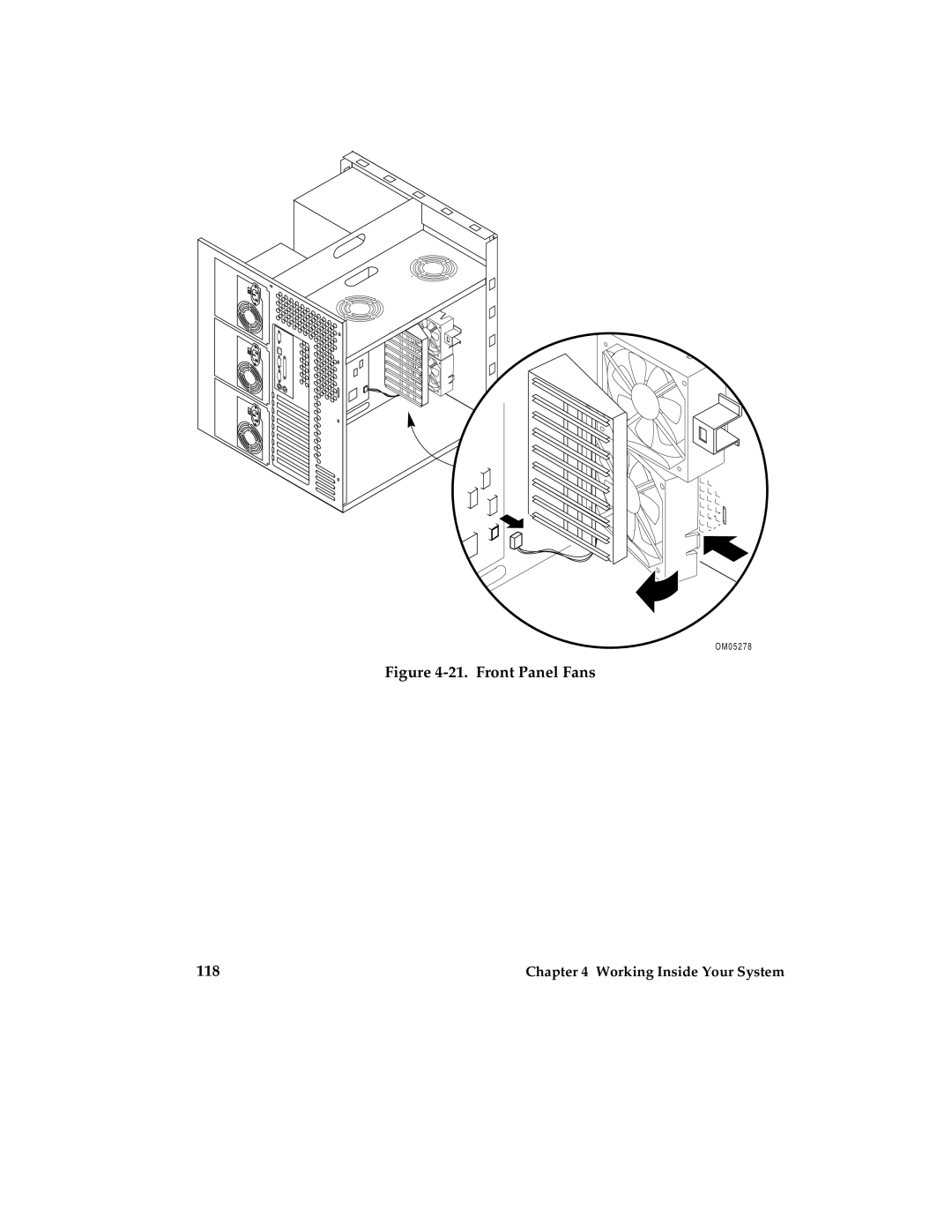 Intel MB440LX manual Front Panel Fans 