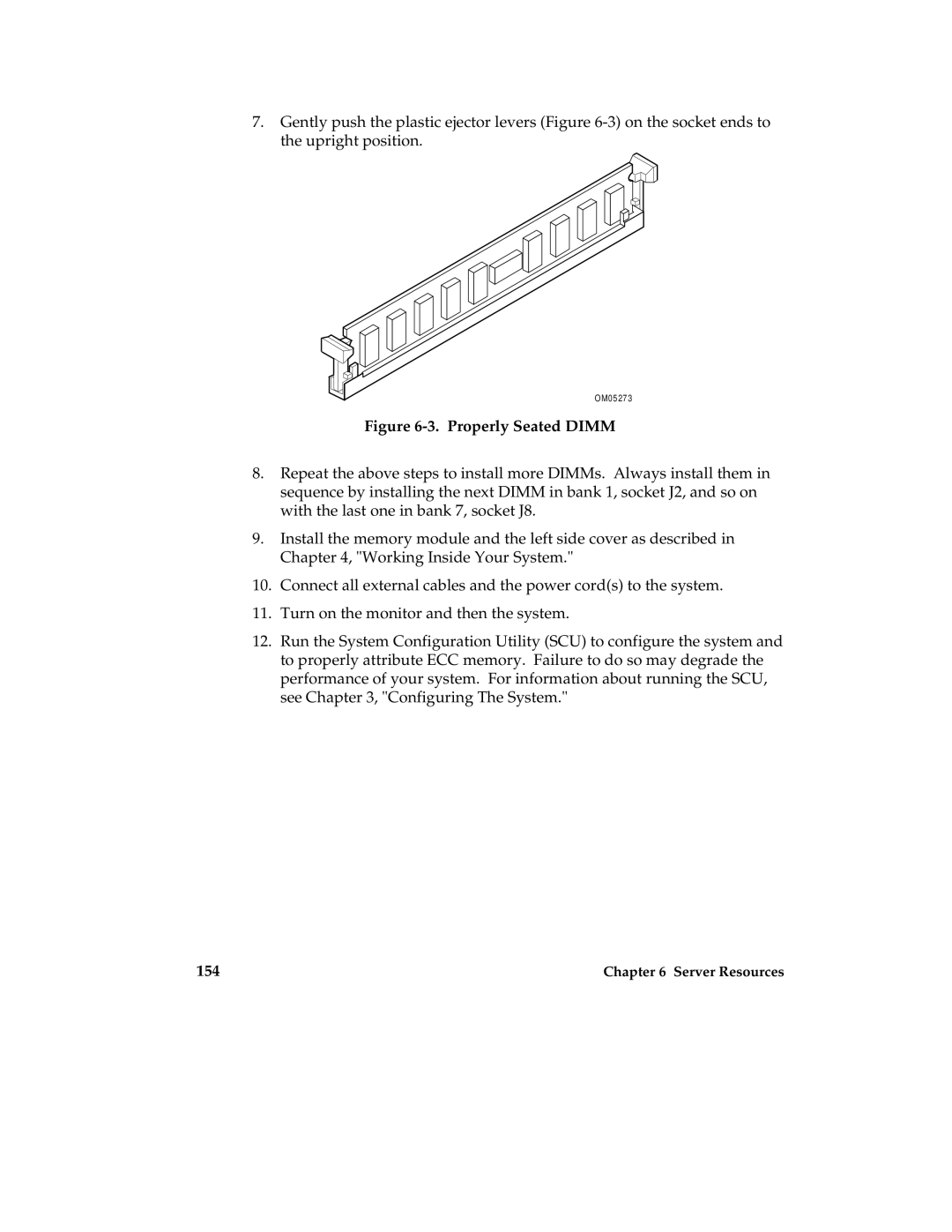 Intel MB440LX manual Properly Seated Dimm 