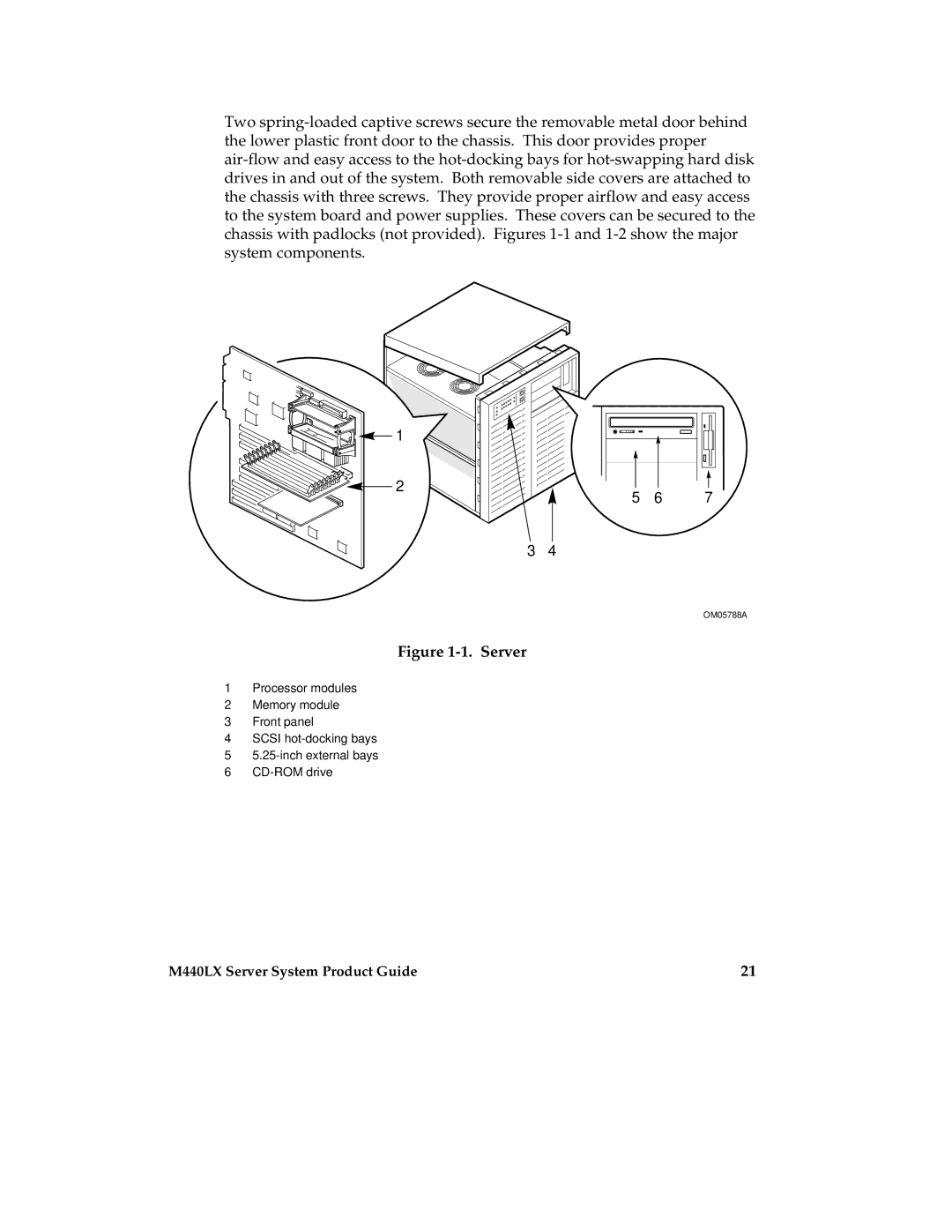 Intel MB440LX manual Server 