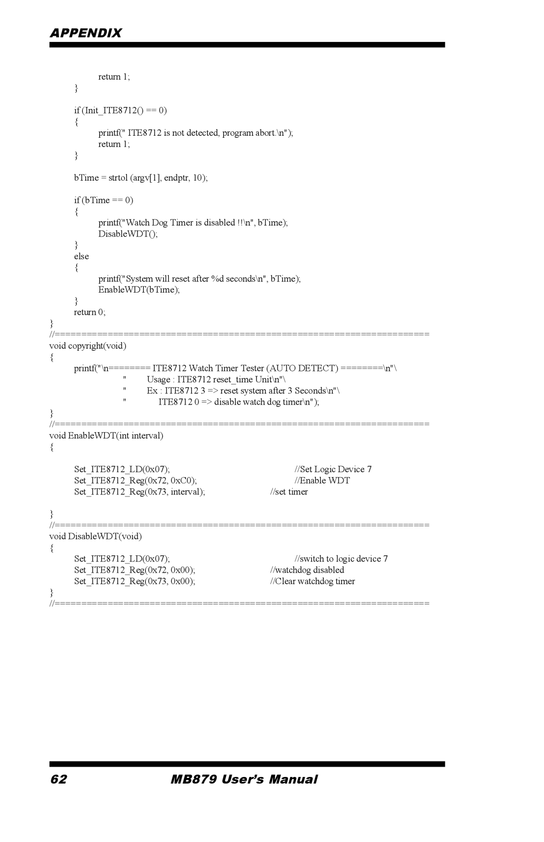 Intel MB879 user manual Set Logic Device 