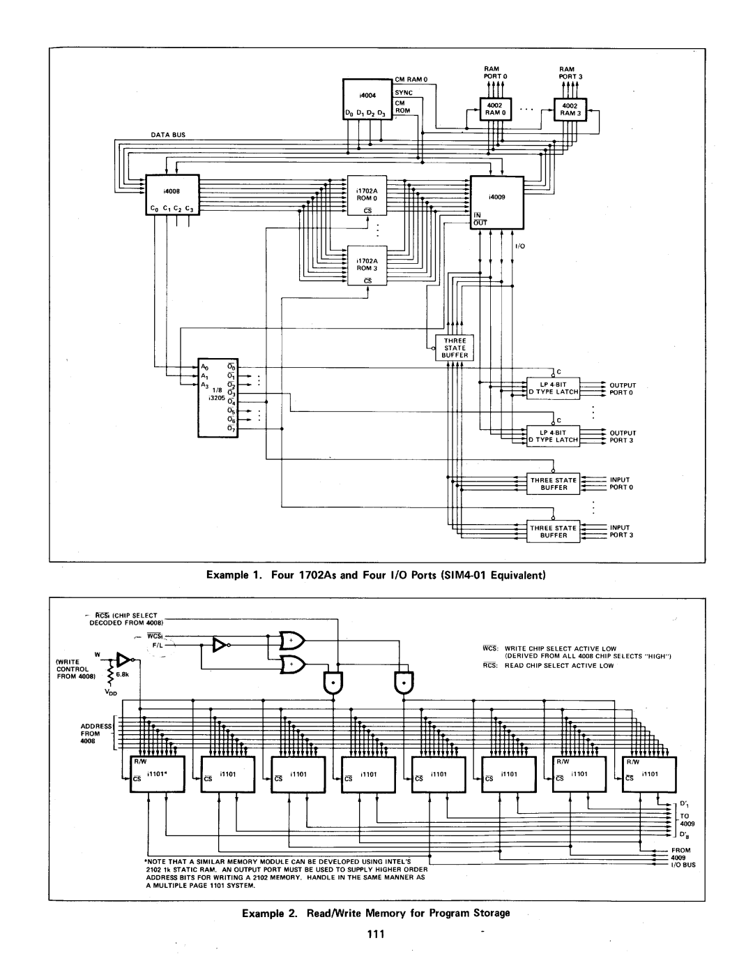 Intel MCS-4 manual 