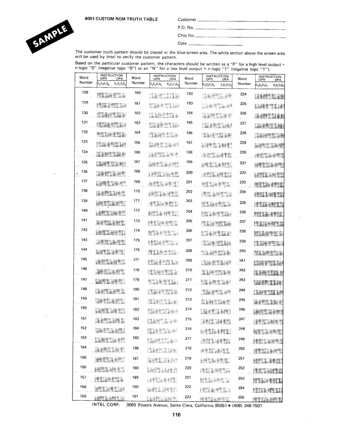Intel MCS-4 manual 