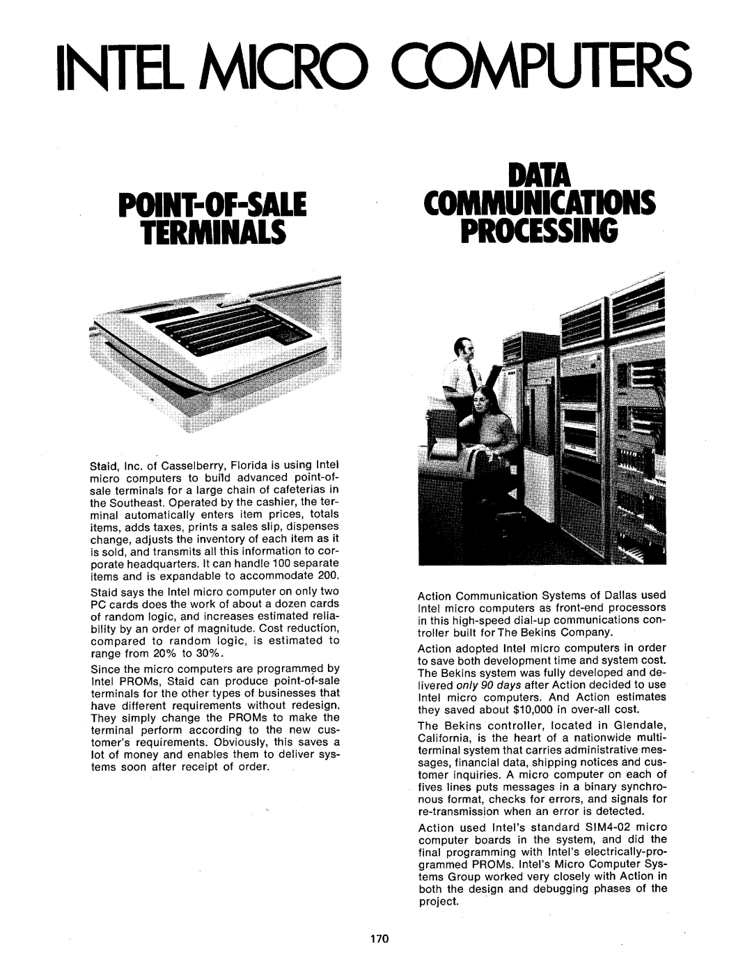 Intel MCS-4 manual 