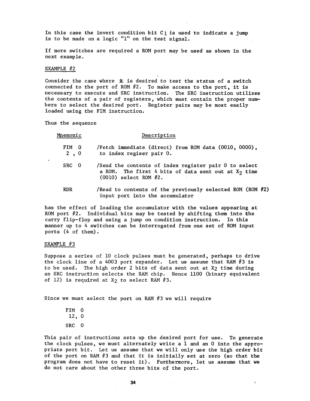 Intel MCS-4 manual 