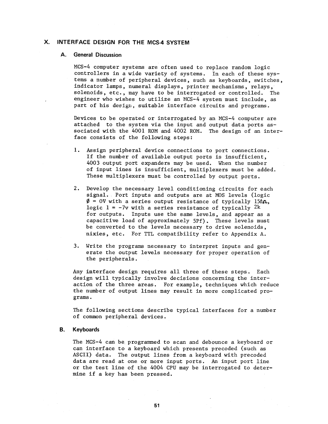 Intel MCS-4 manual 