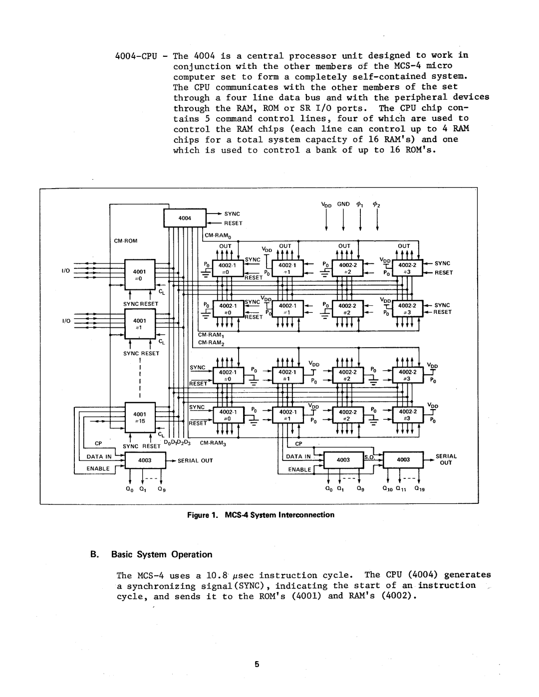 Intel MCS-4 manual 
