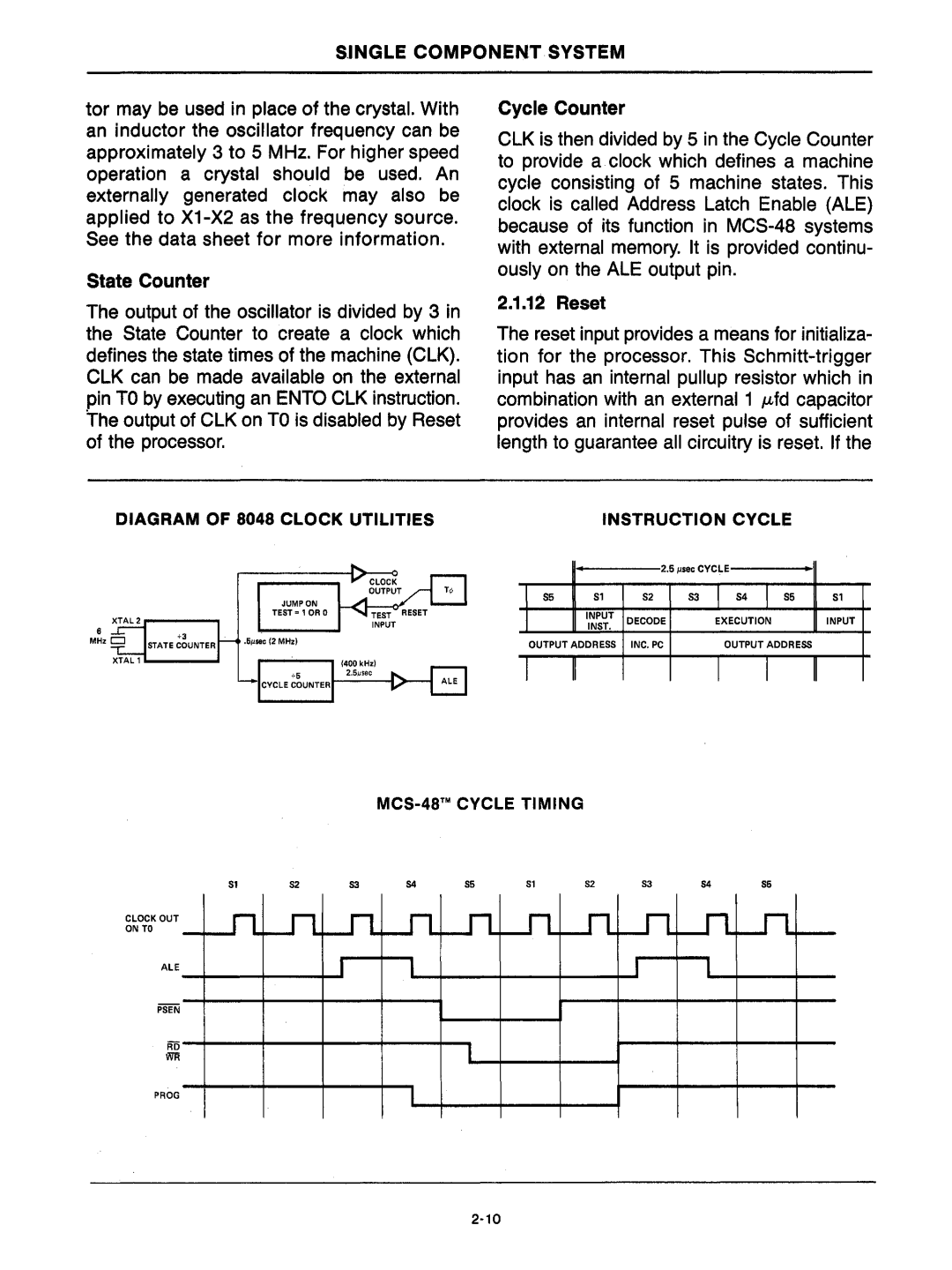 Intel mcs-48 manual ALE --f---+--+ 