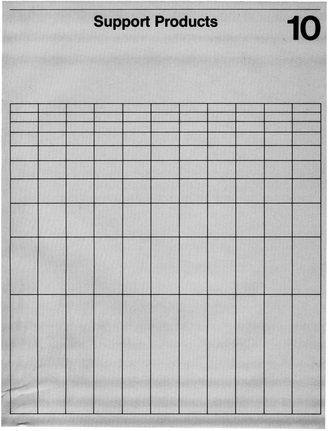 Intel mcs-48 manual Support Products 