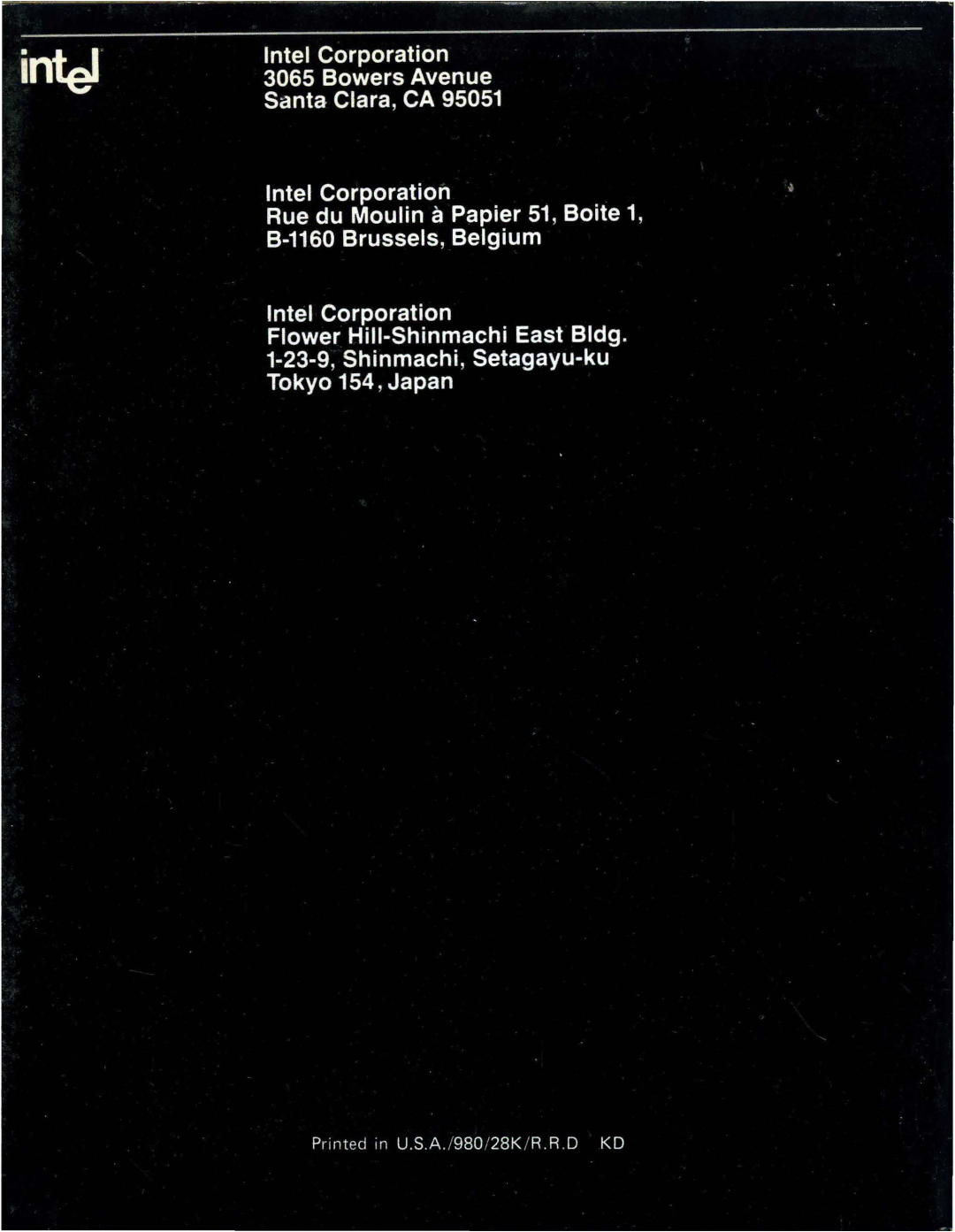 Intel mcs-48 manual 