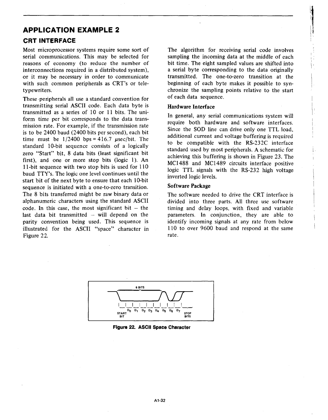 Intel MCS-80/85 manual CRT Interface 