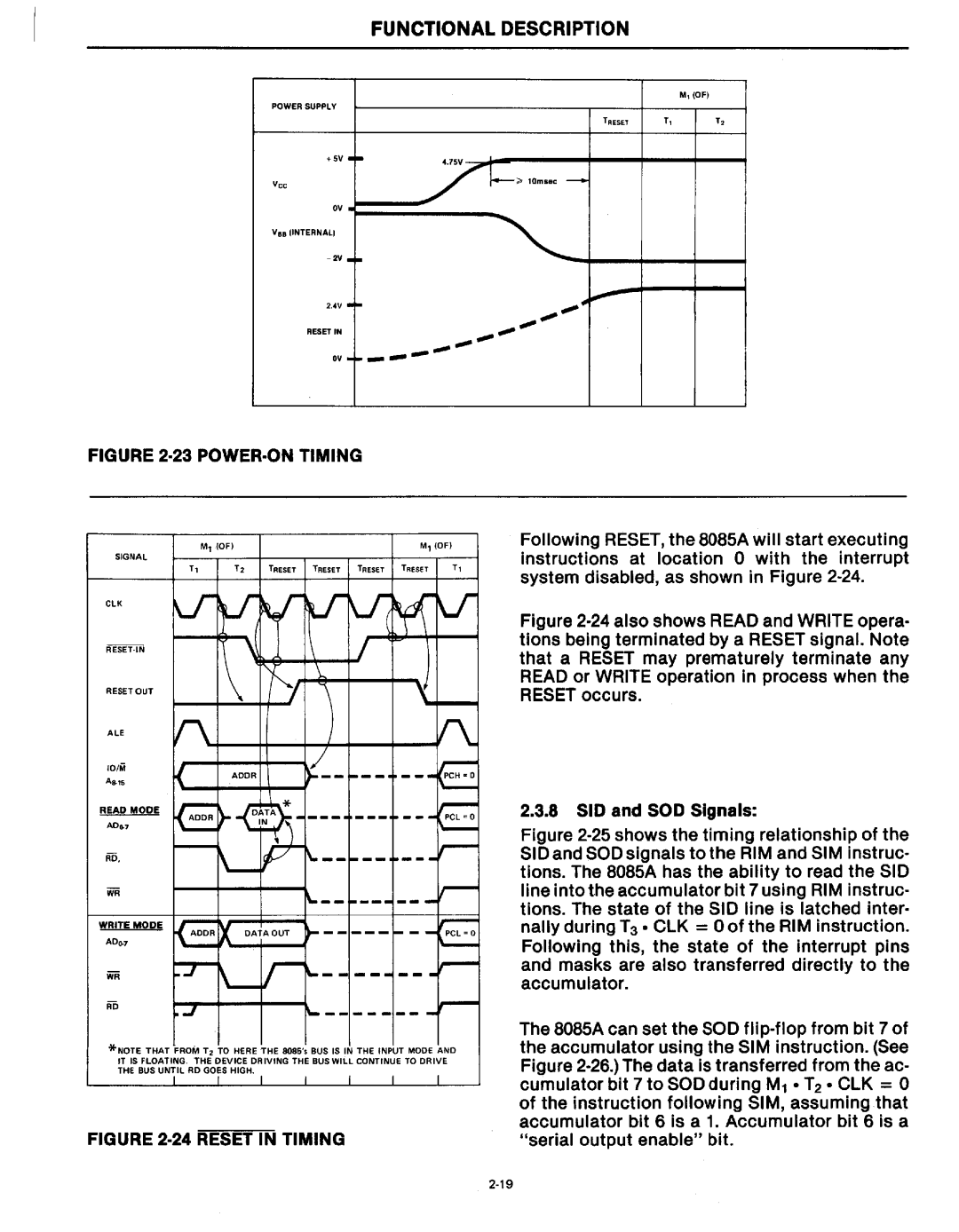 Intel MCS-80/85 manual 7J==- 10ms.c 