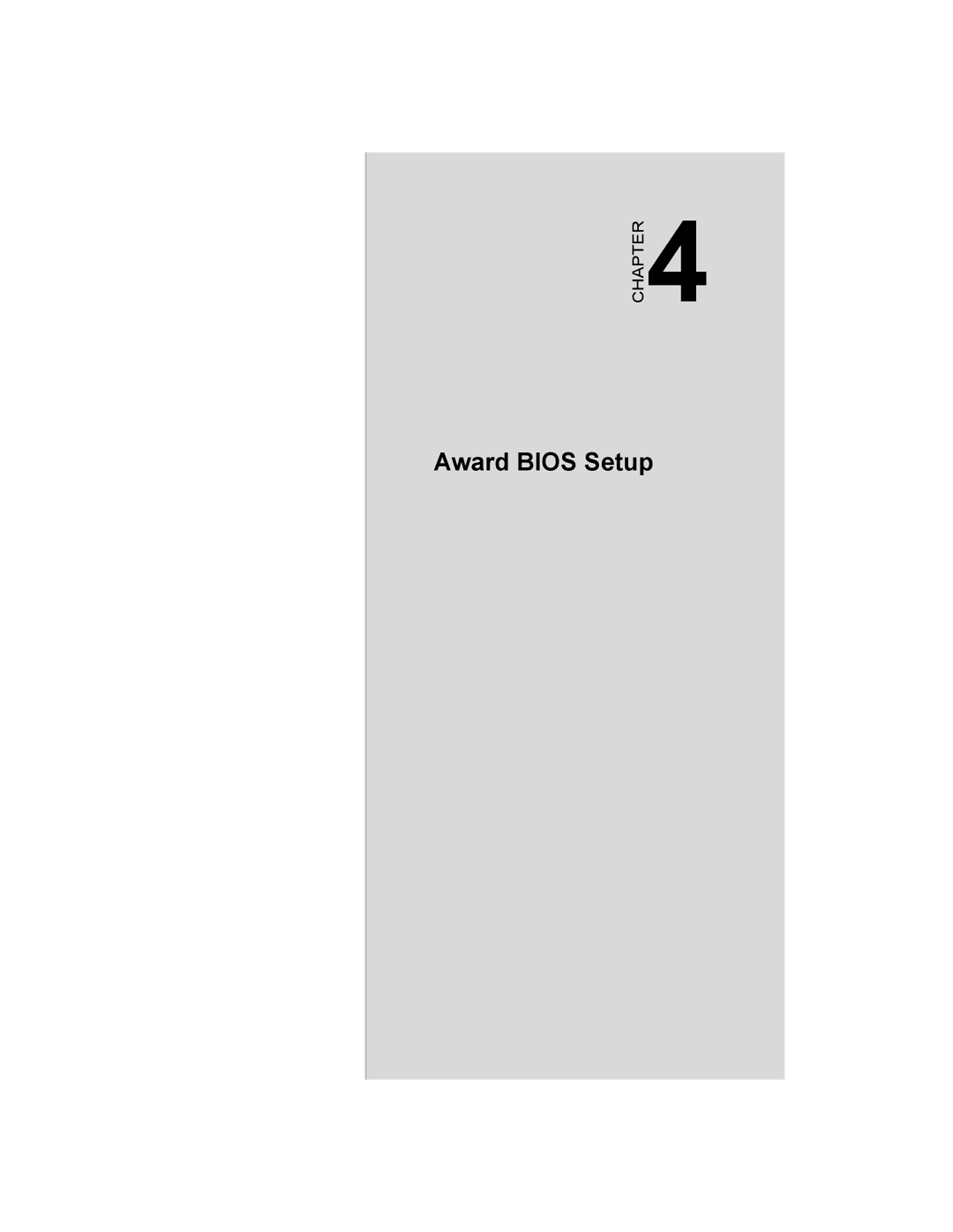 Intel MIC-3358 user manual Award Bios Setup 