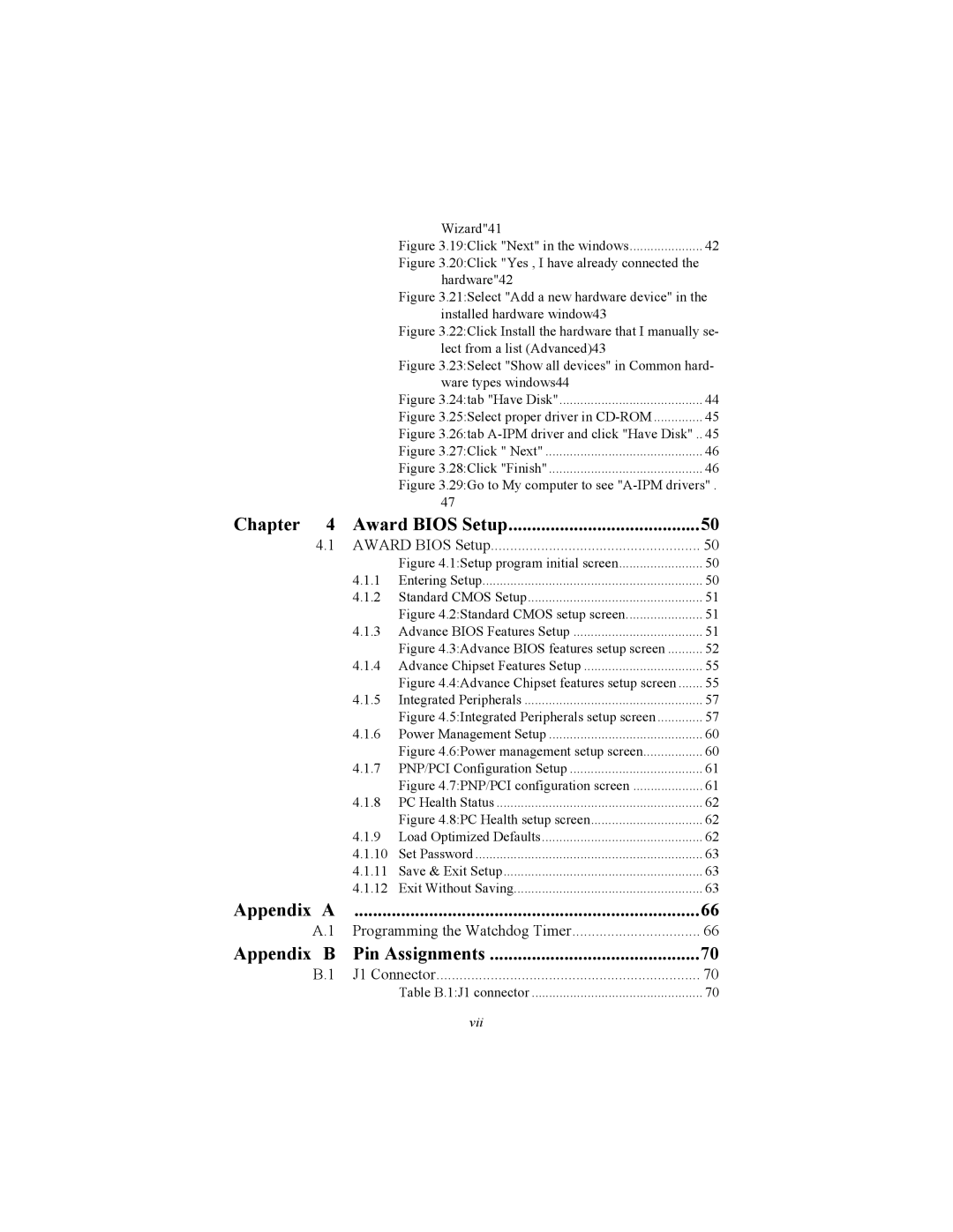 Intel MIC-3358 user manual Appendix a 