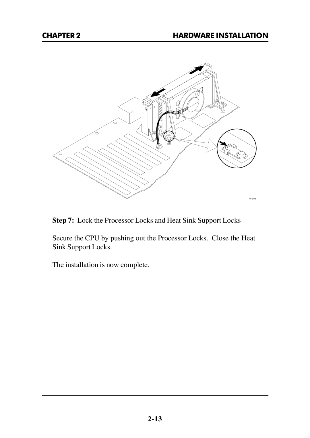 Intel MS-6112 manual PC-3745 