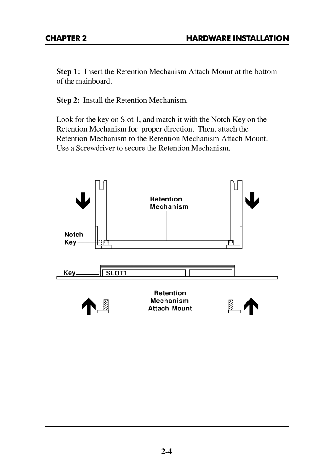 Intel MS-6112 manual SLOT1 