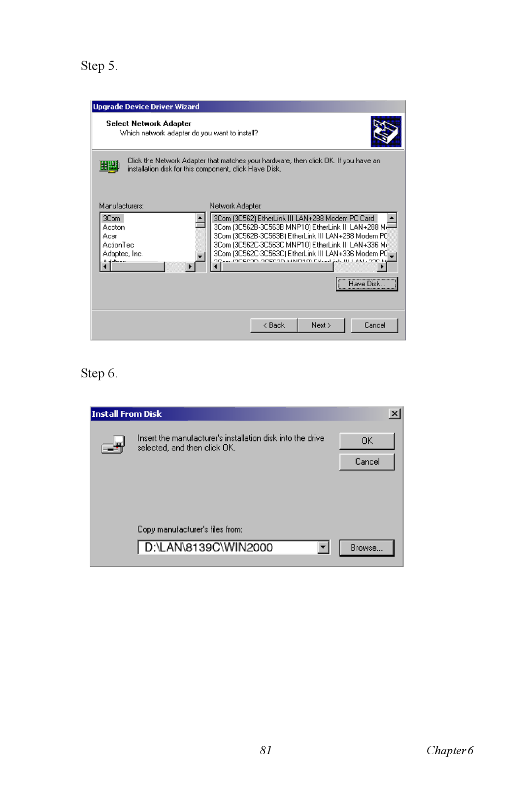 Intel PCM-3370 user manual Step 