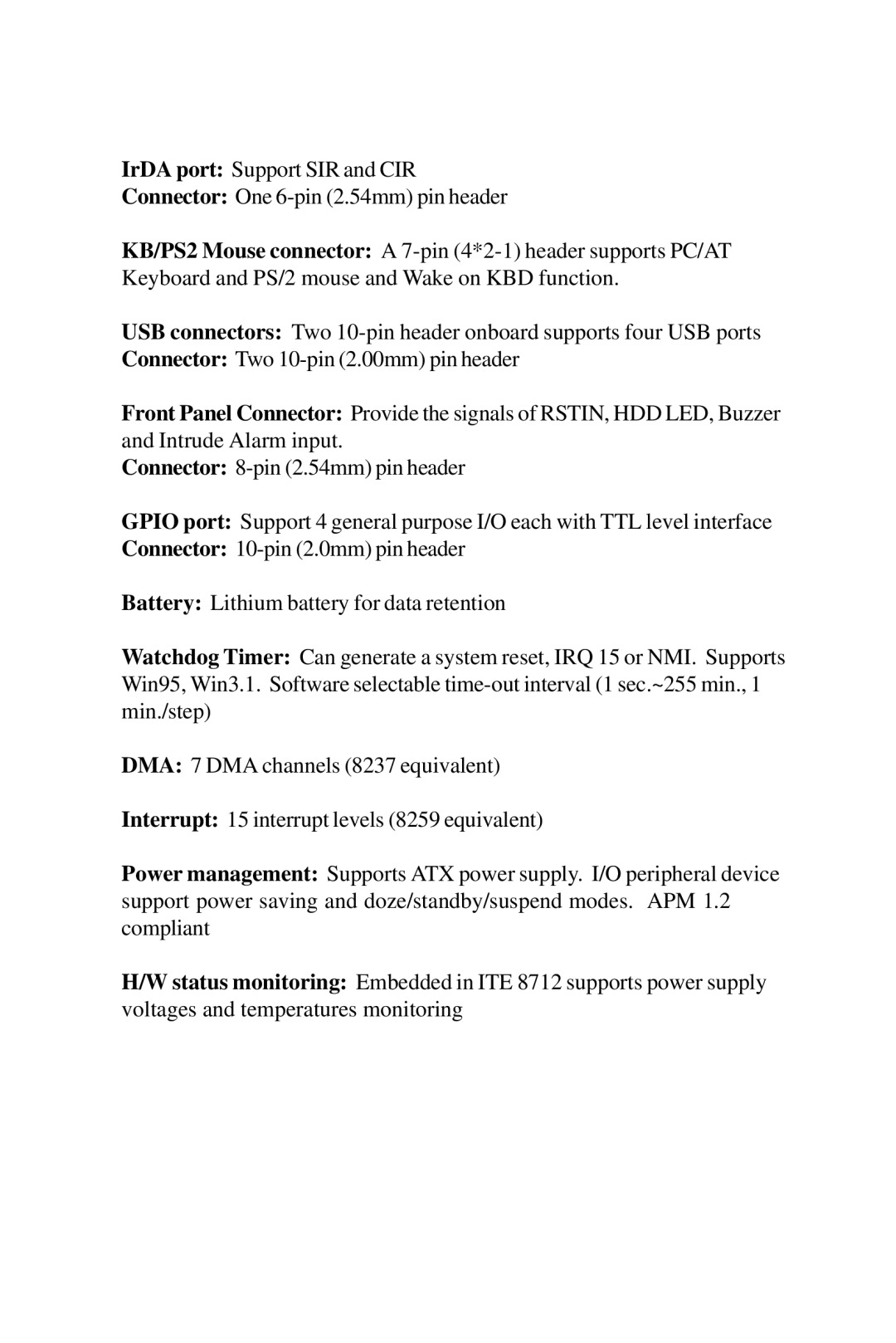 Intel PCM-6896 manual 