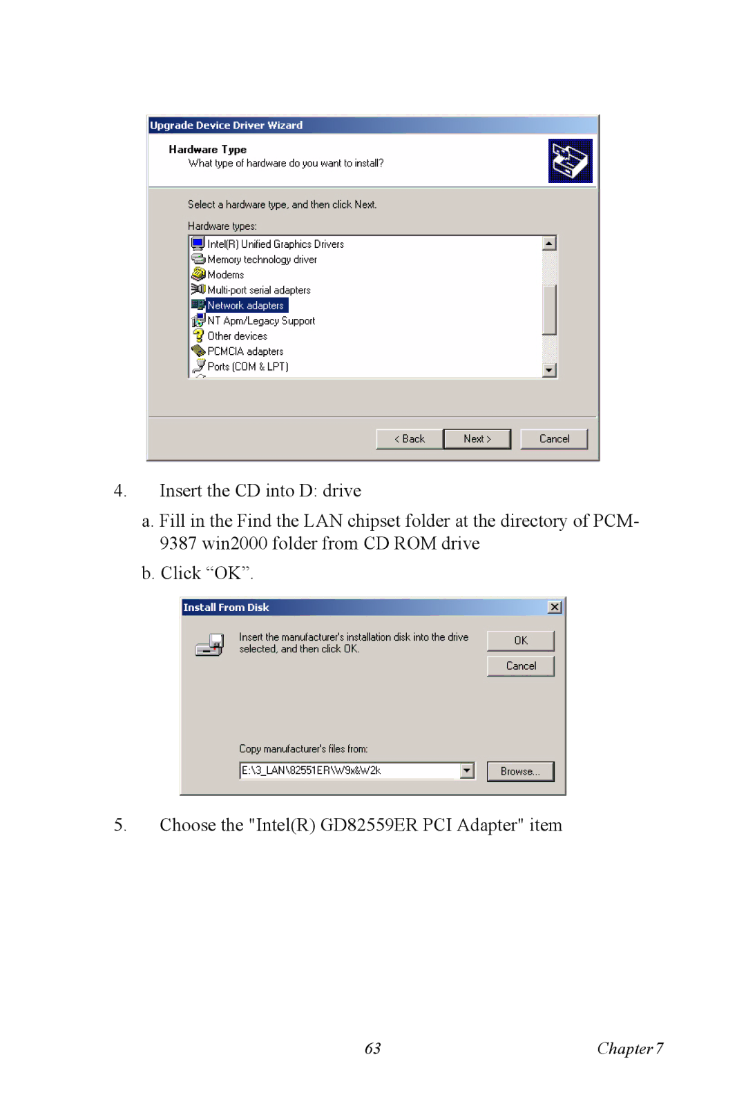 Intel PCM-9387 user manual 