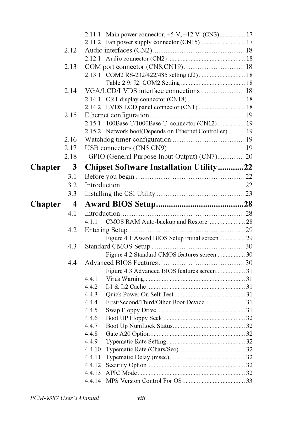 Intel PCM-9387 user manual Chapter Chipset Software Installation Utility 