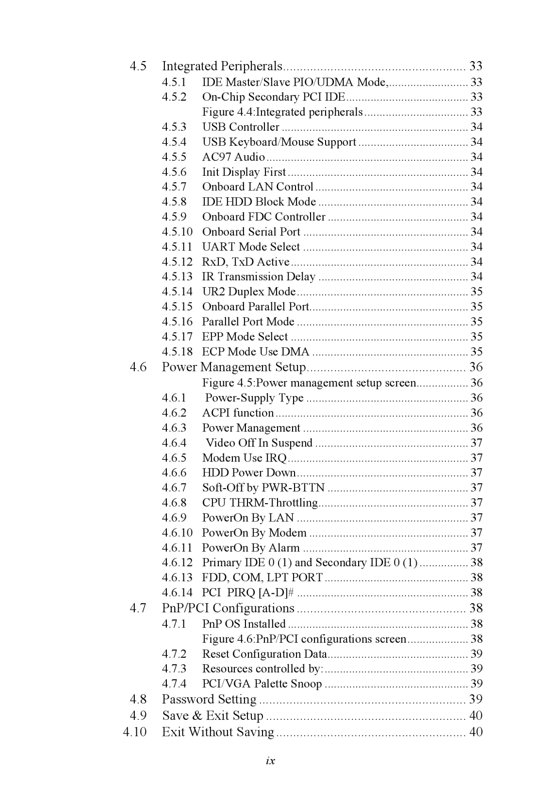 Intel PCM-9387 user manual Integrated Peripherals 