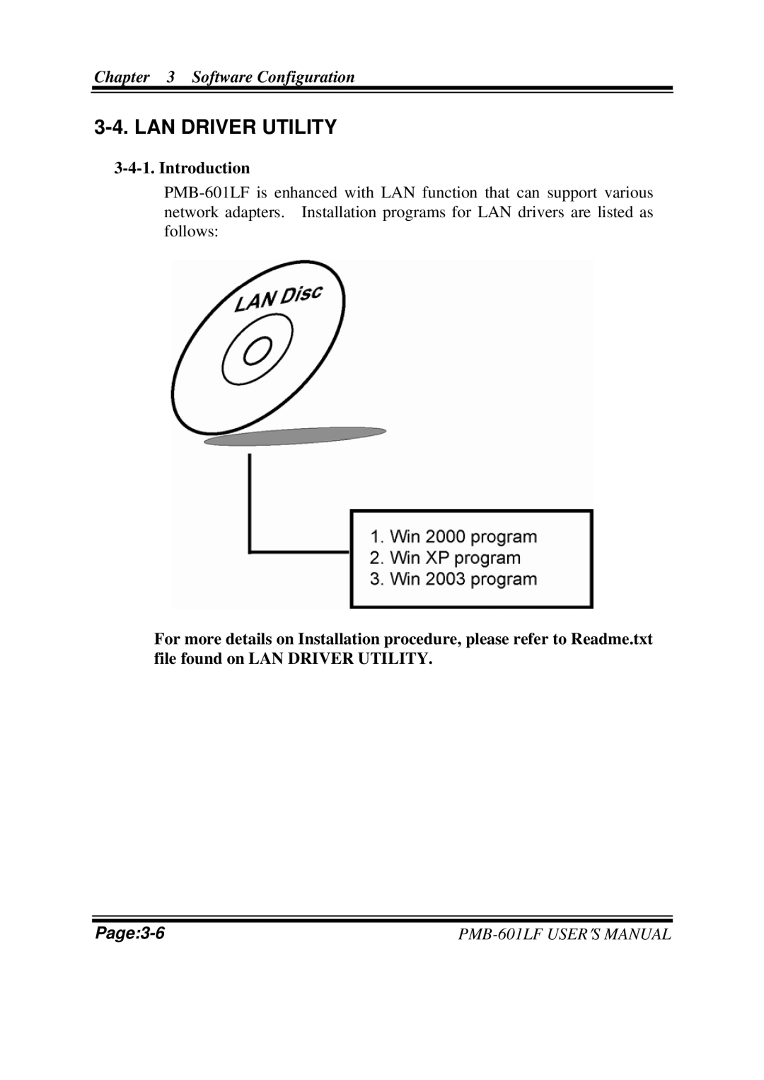 Intel PMB-601LF user manual LAN Driver Utility, Introduction 