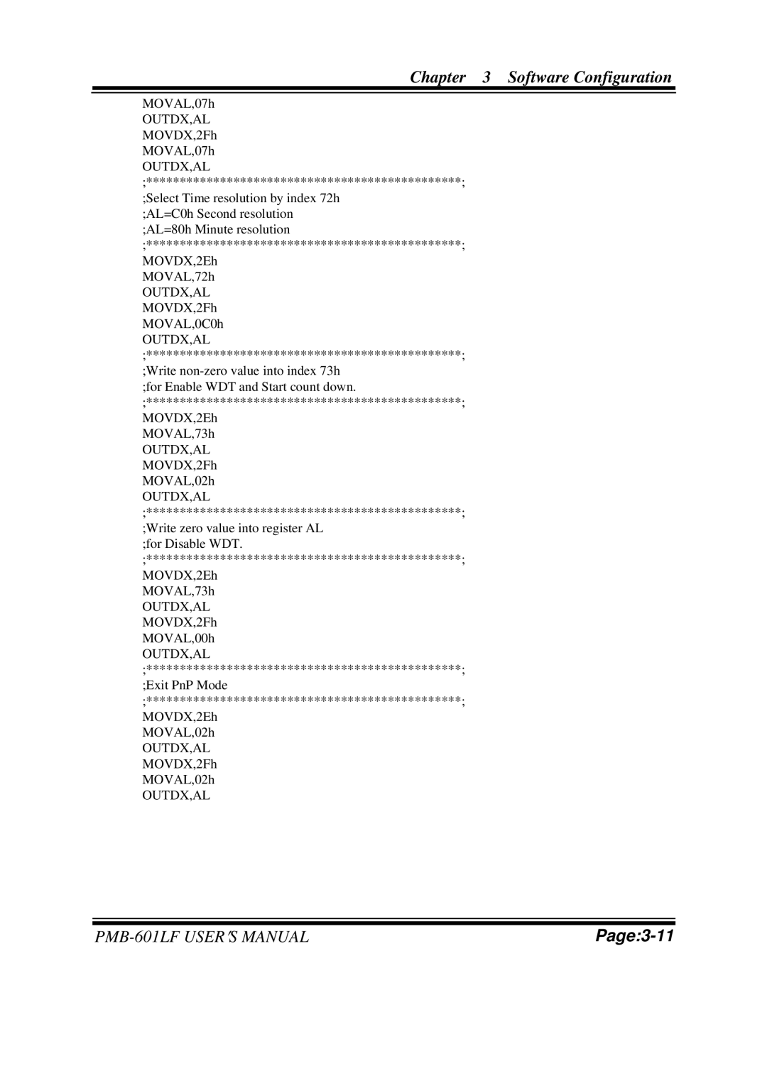 Intel PMB-601LF user manual Page3-11 