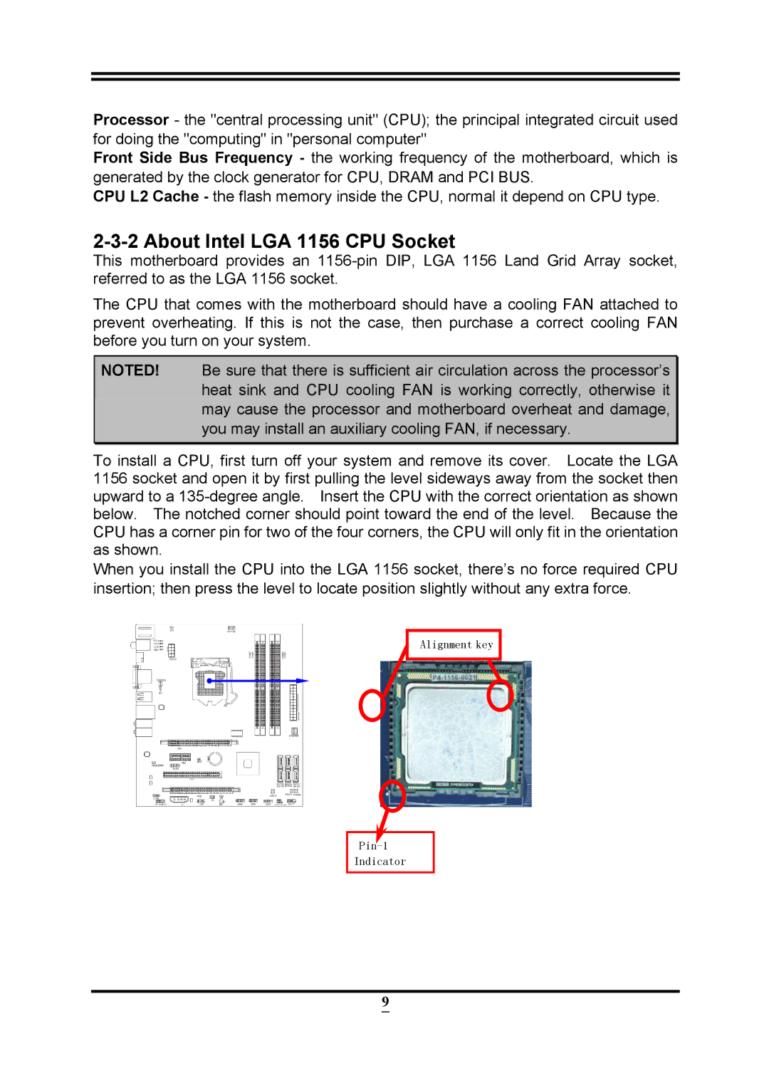 Intel PMH55 user manual About Intel LGA 1156 CPU Socket 