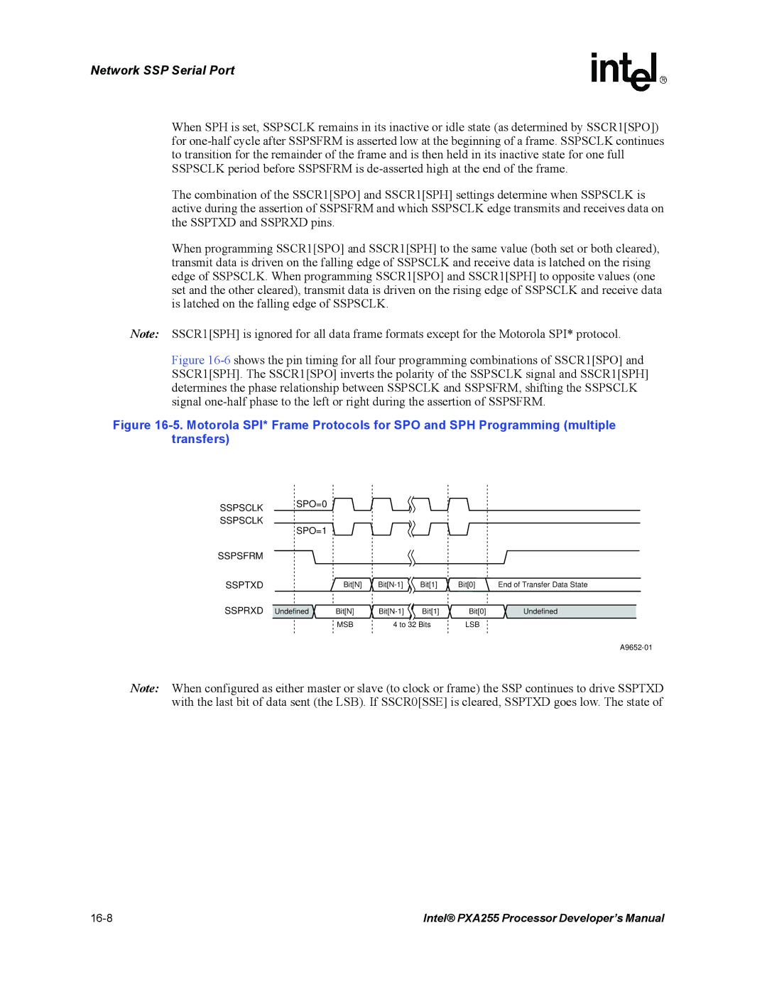 Intel manual Intel PXA255 Processor Developer’s Manual 