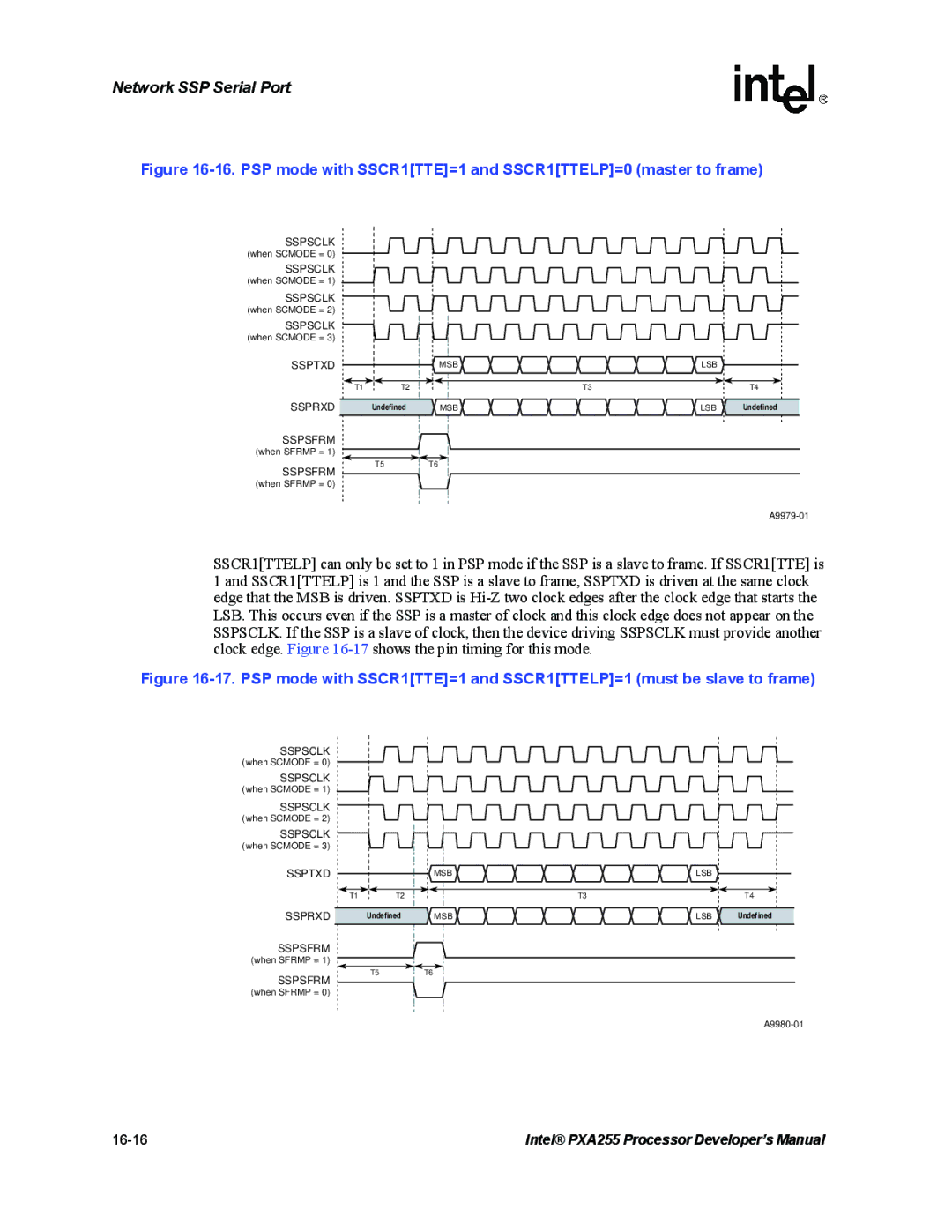 Intel manual Intel PXA255 Processor Developer’s Manual 