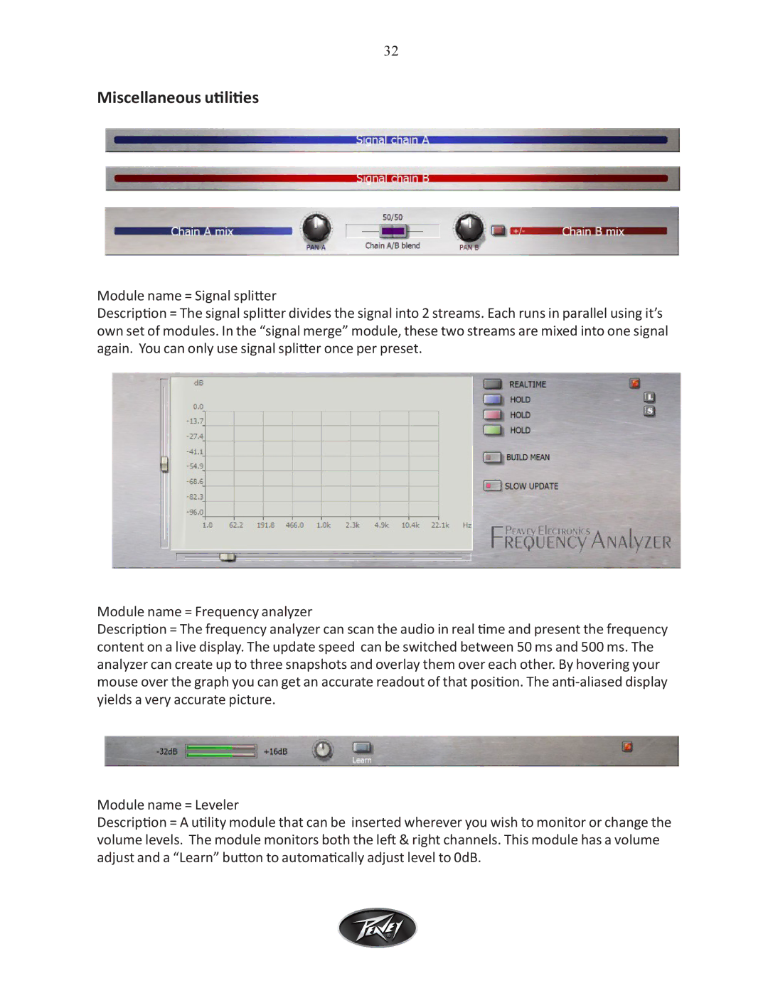 Intel ReValver MK III manual Miscellaneous utilities 