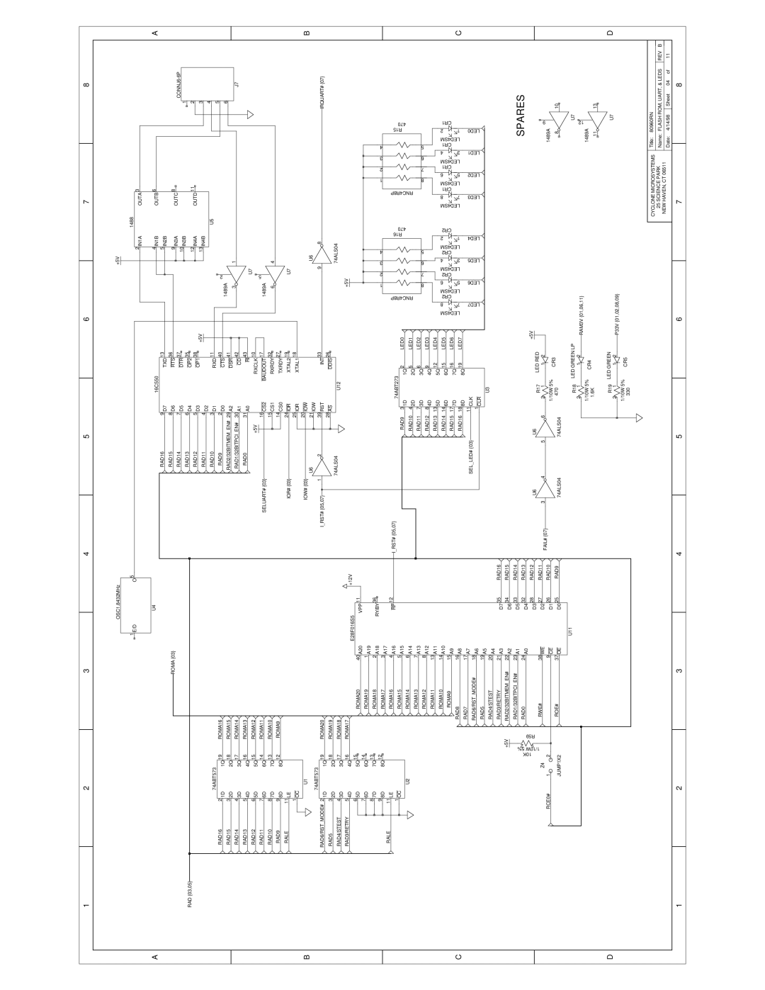 Intel IQ80960RM, RN manual Spares 