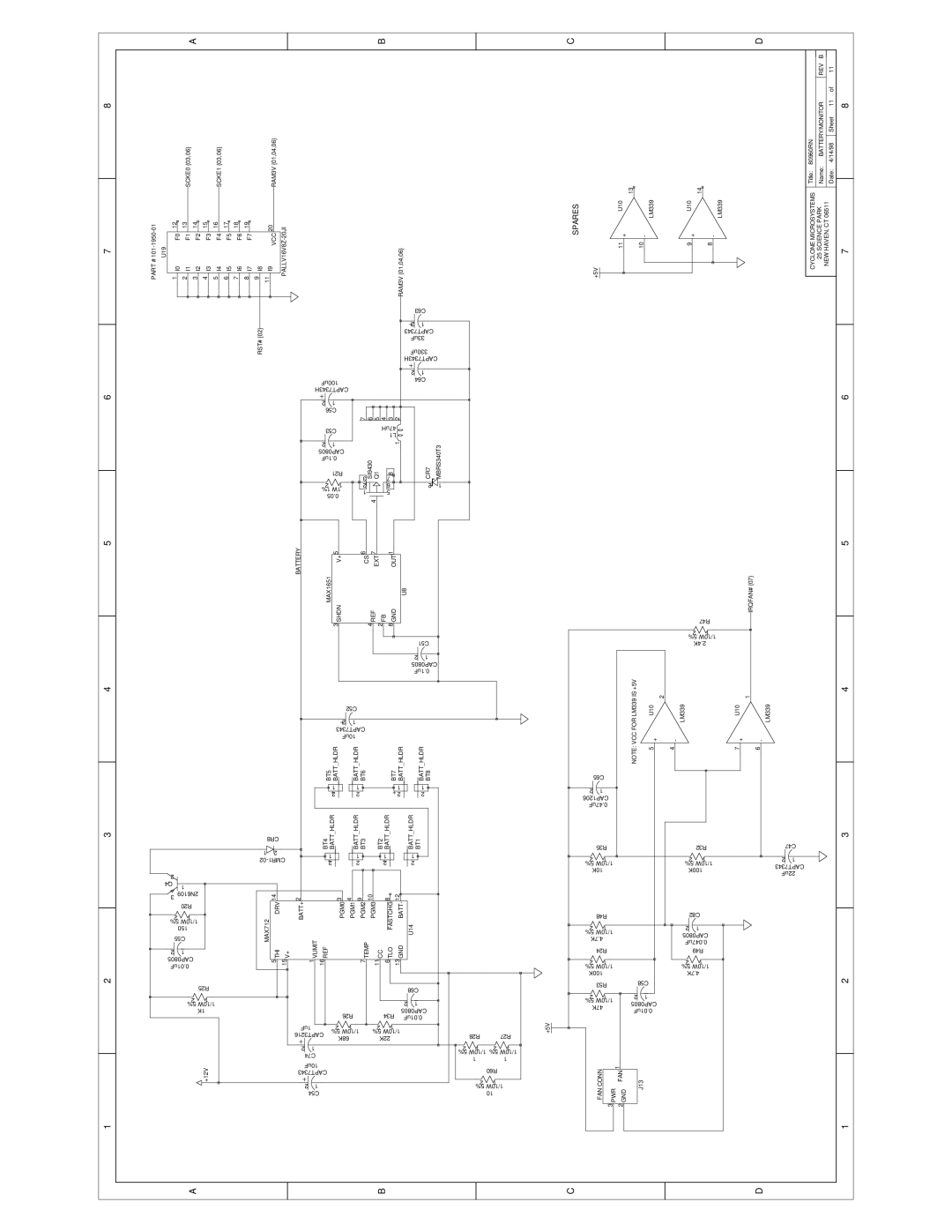 Intel RN, IQ80960RM manual Spares 