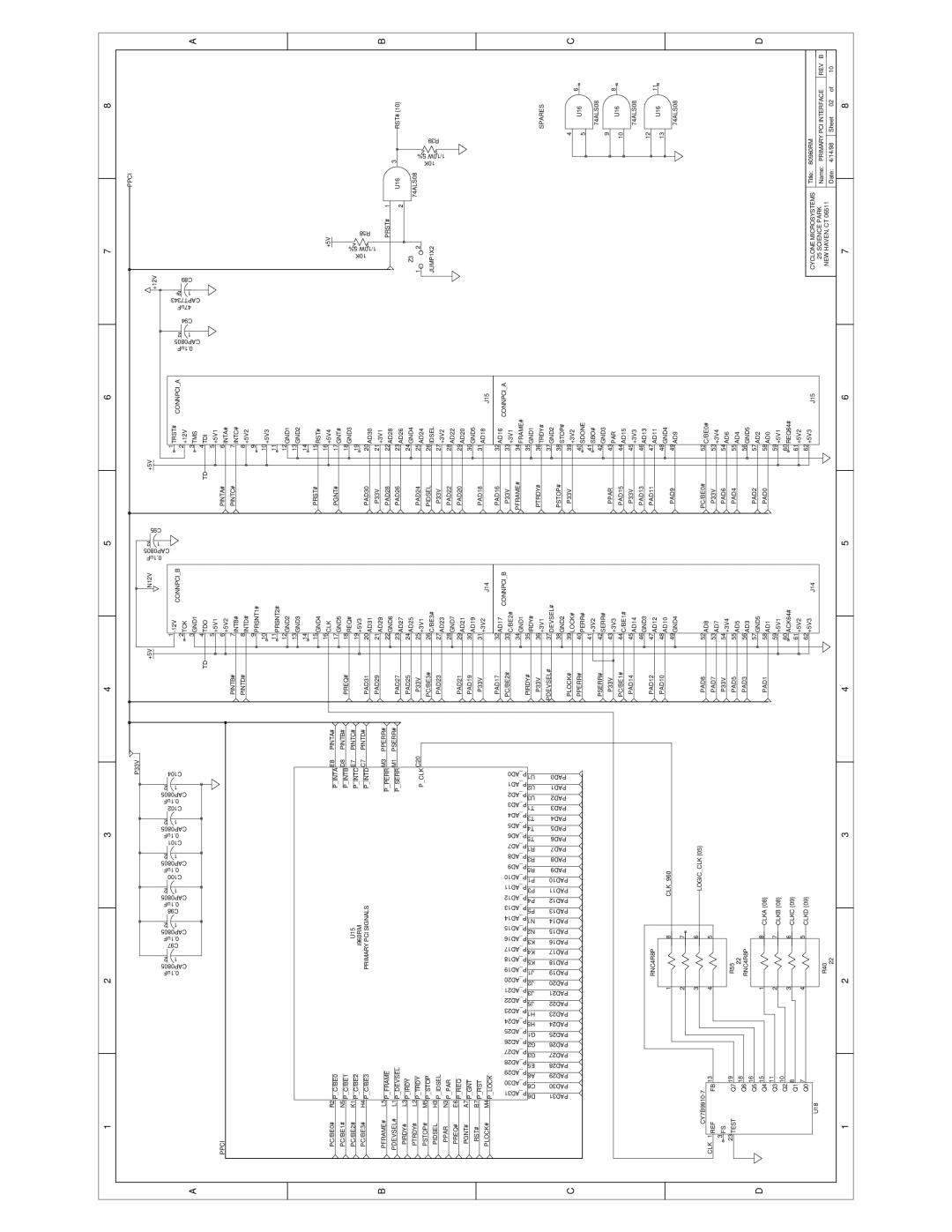 Intel IQ80960RM, RN manual REV Primary PCI Interface 