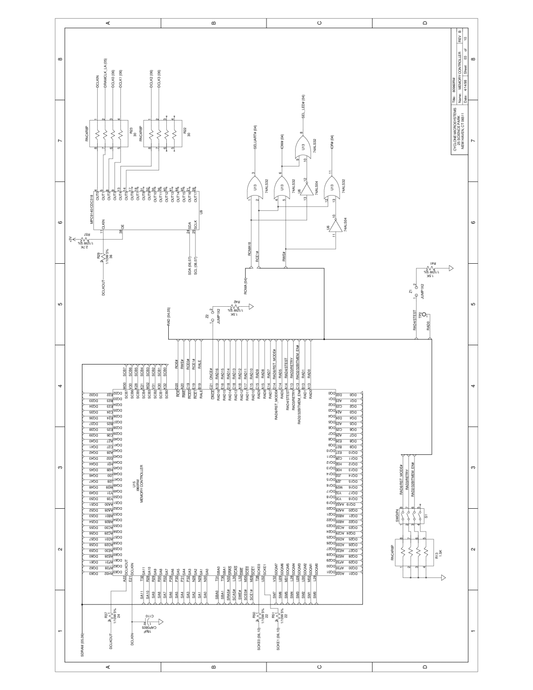 Intel RN, IQ80960RM manual RCE1# RWE# 