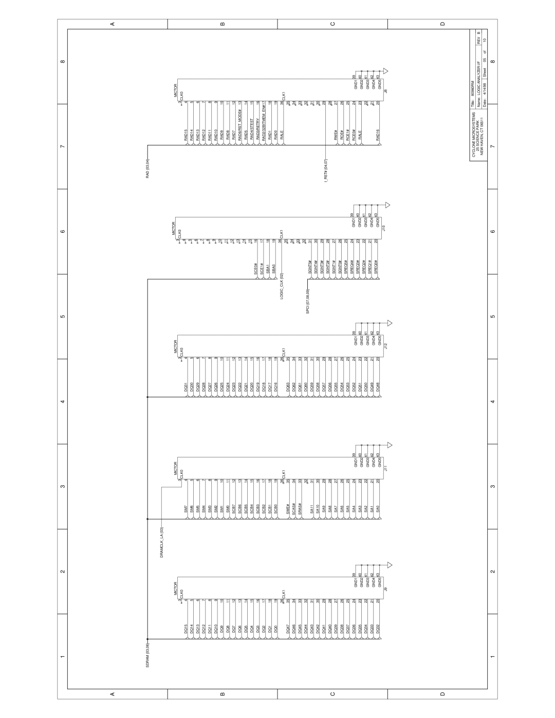 Intel RN, IQ80960RM manual SBA0 DQ0 SCB0 