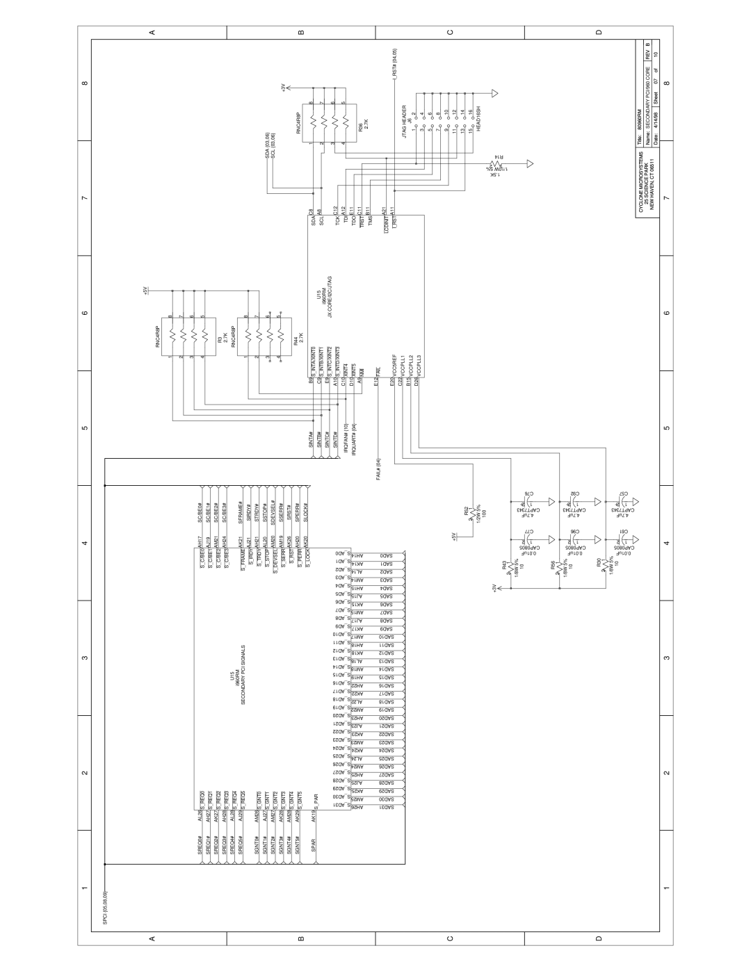 Intel RN, IQ80960RM manual SAD2 AD3S 