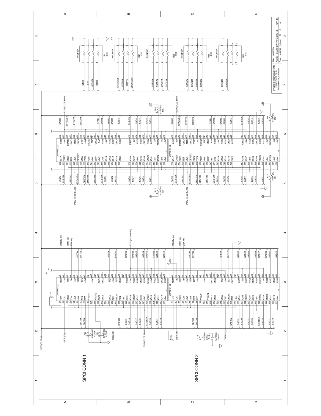 Intel IQ80960RM, RN manual CONNPCI32 Trst A1 