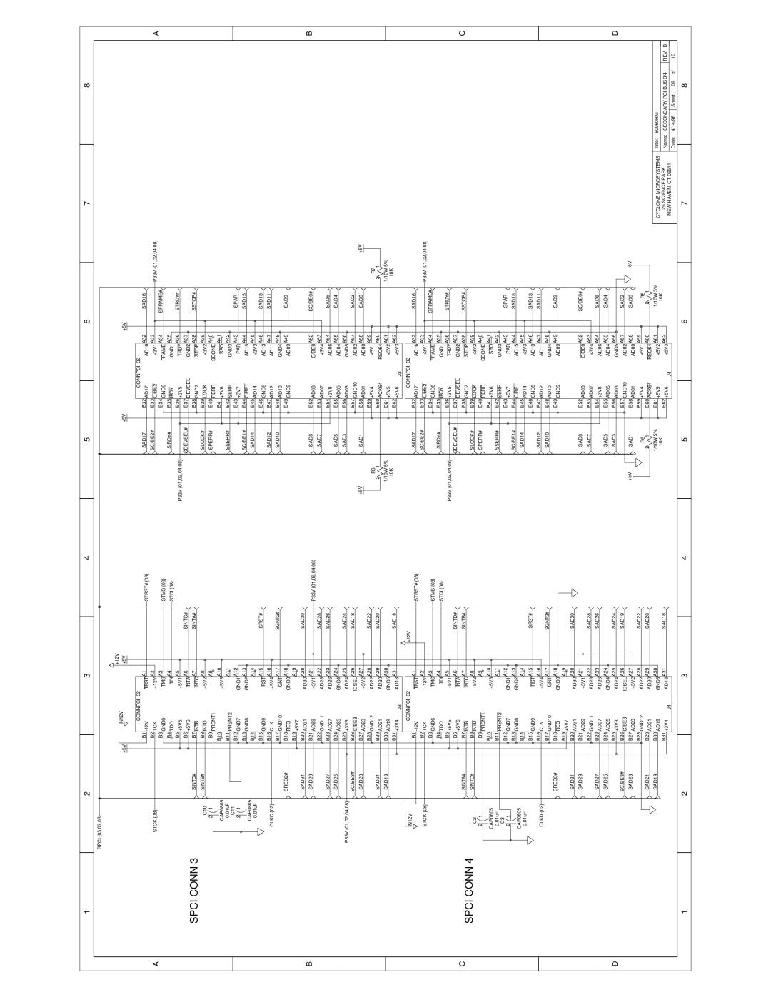 Intel RN, IQ80960RM manual SINTD# B7 Intb Intc A7 SINTA# 